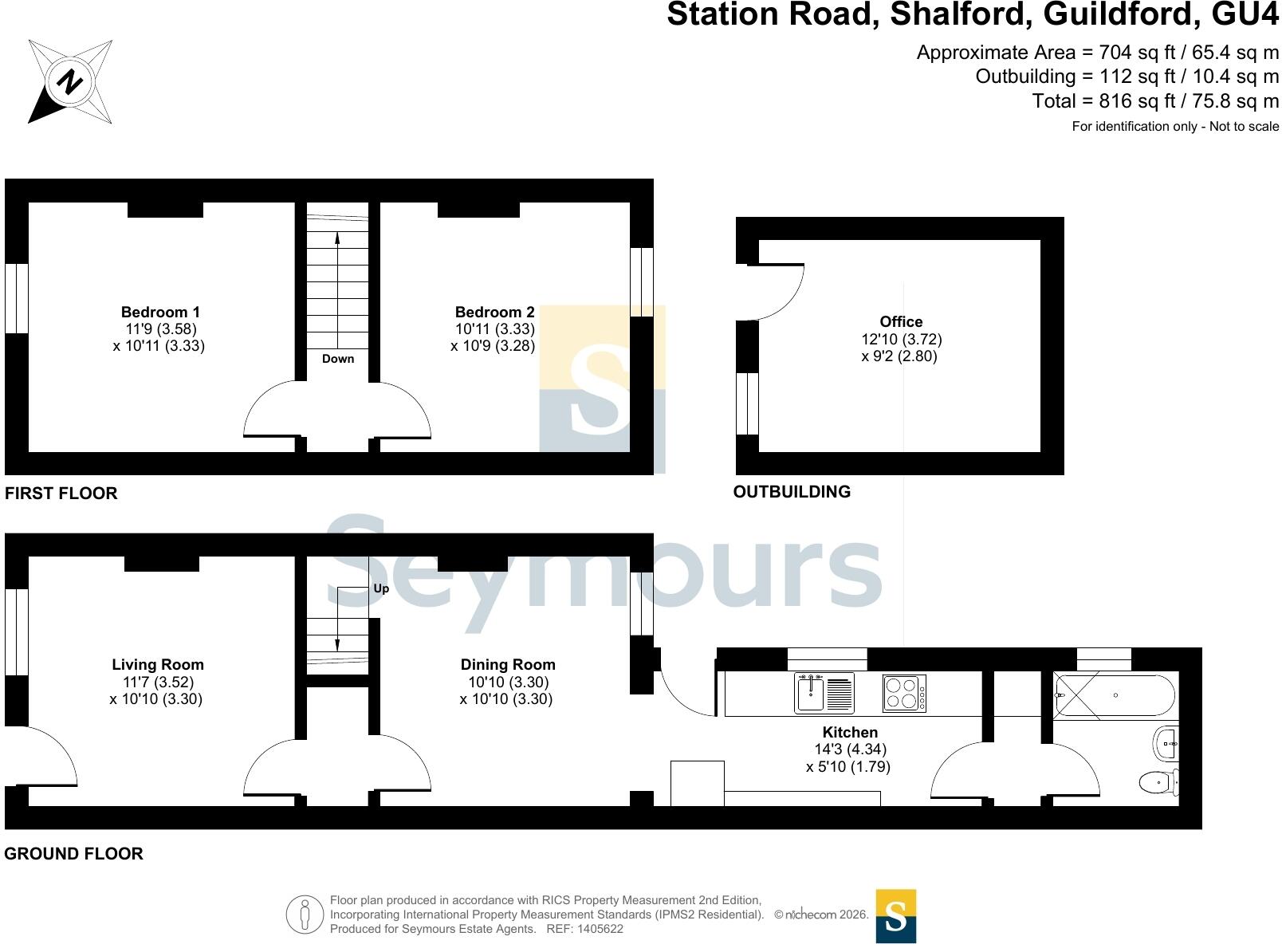 Station Road, Shalford, Guildford, Surrey, GU4 floorplan
