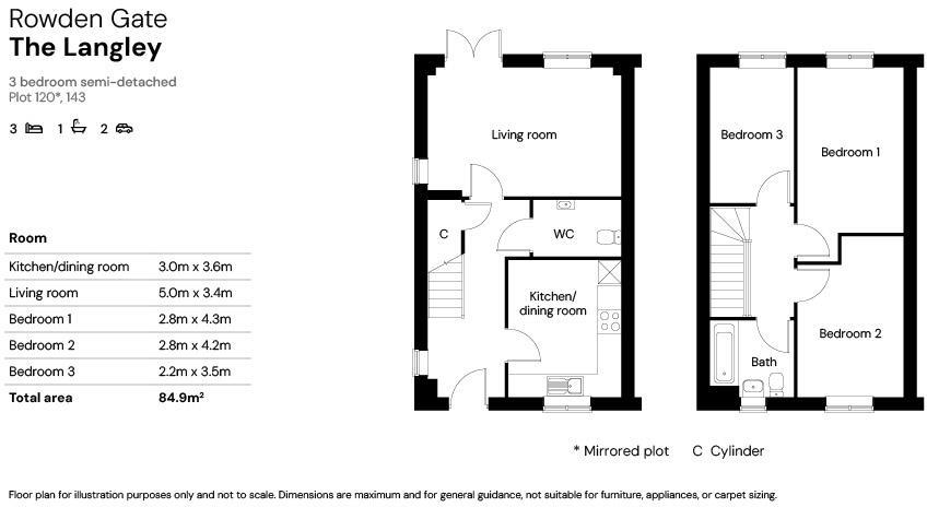 Patterdown Road, Chippenham floorplan