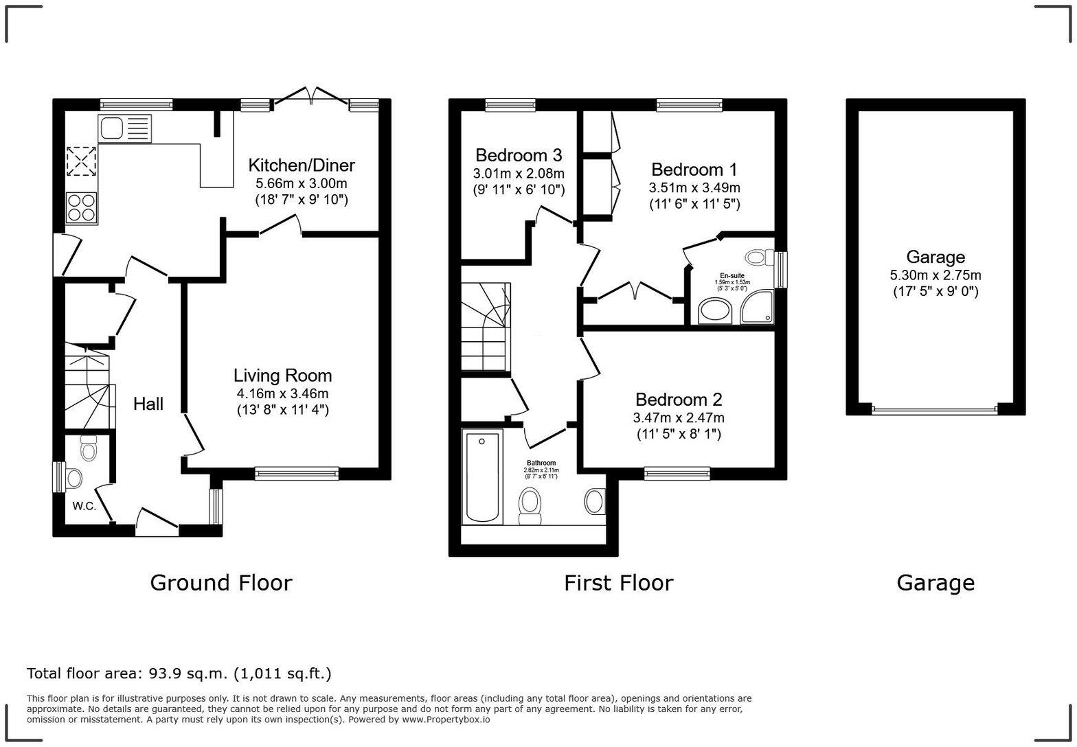Elmfield Close, Potterspury, Towcester, NN12 7PE floorplan