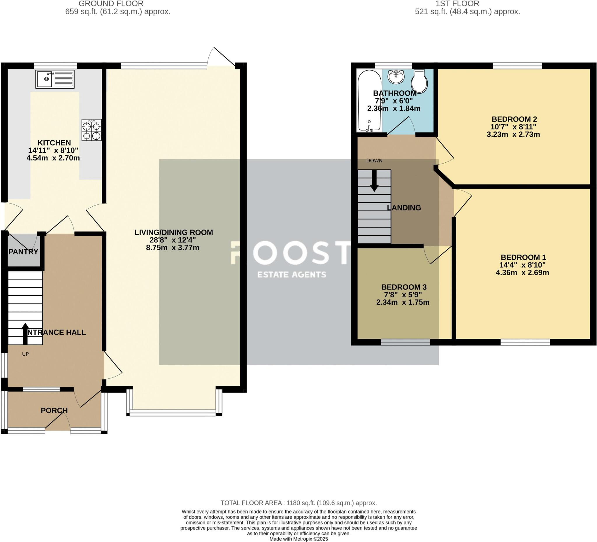 Rosaire Place, Scartho floorplan