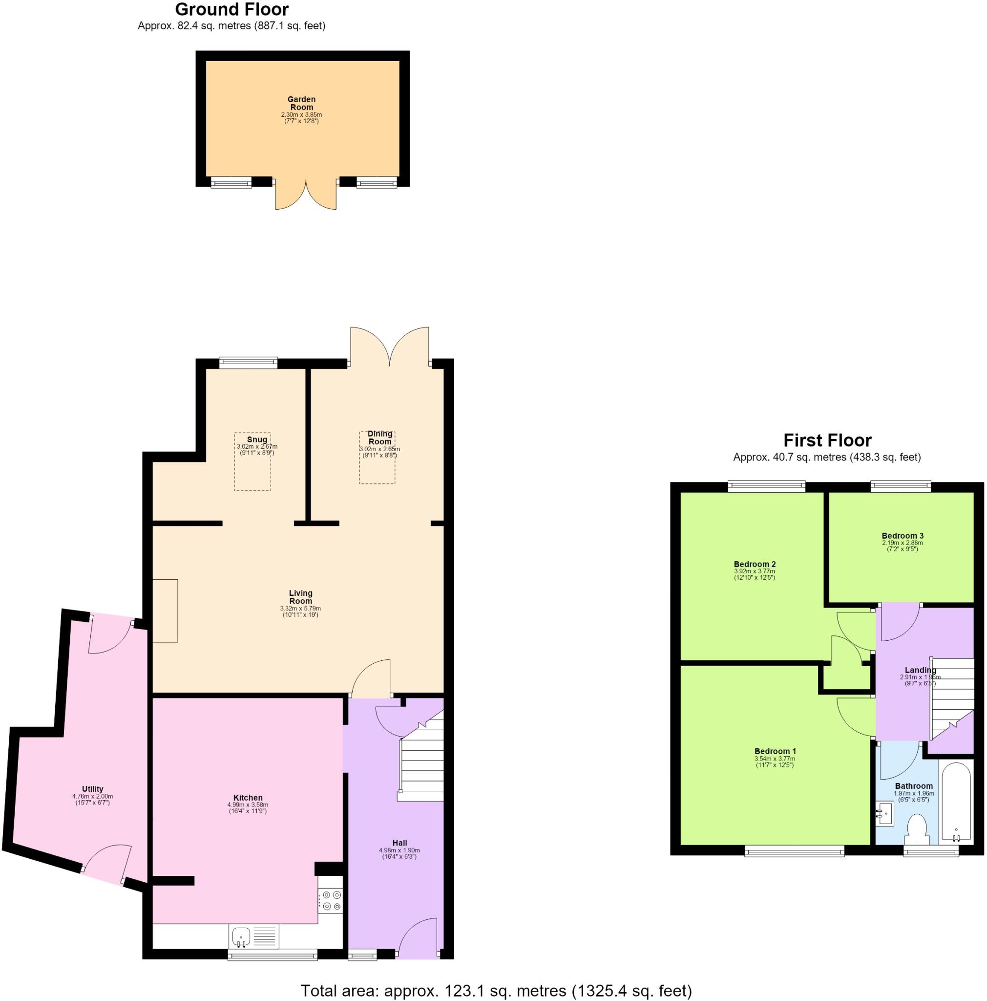 Sanders Road, Nash Mills, Hemel Hempstead, Hertfordshire, HP3 floorplan