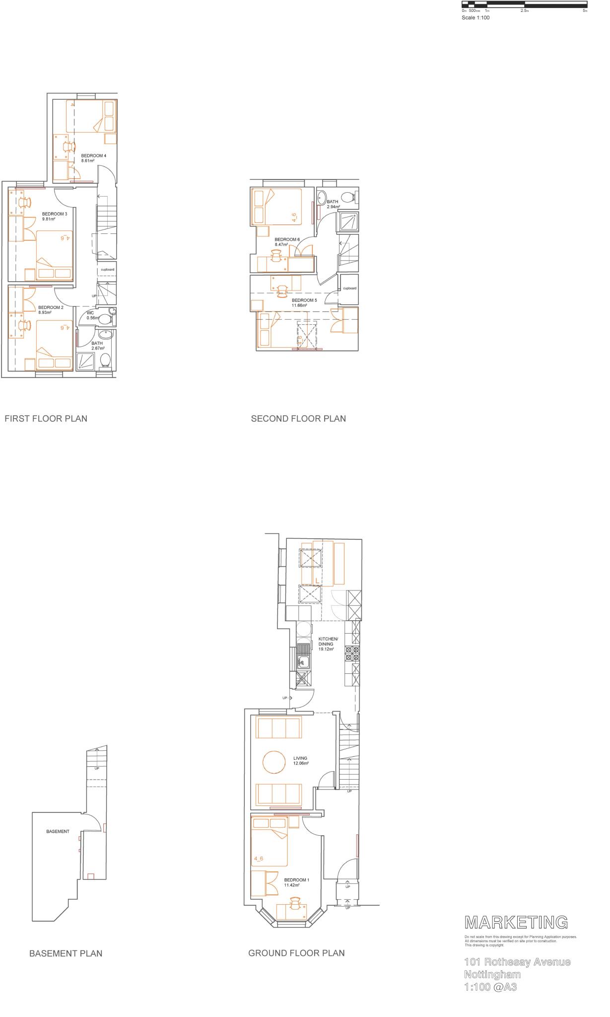 101 Rothesay Avenue NG7 1PW floorplan