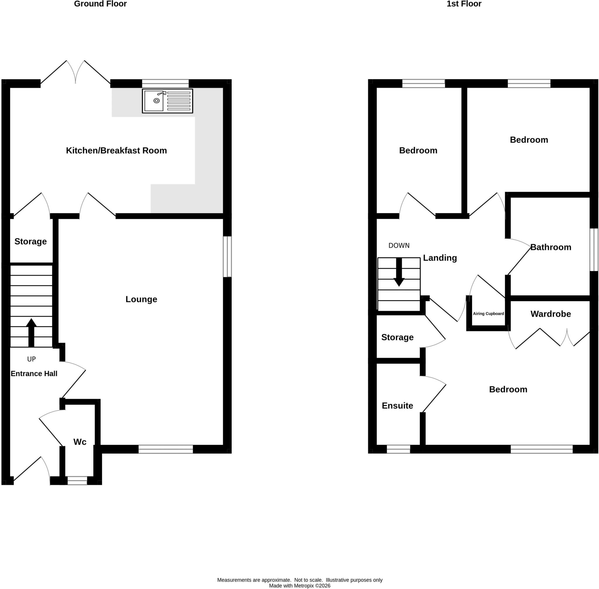Kirkpatrick Drive, Wordsley, Stourbridge floorplan