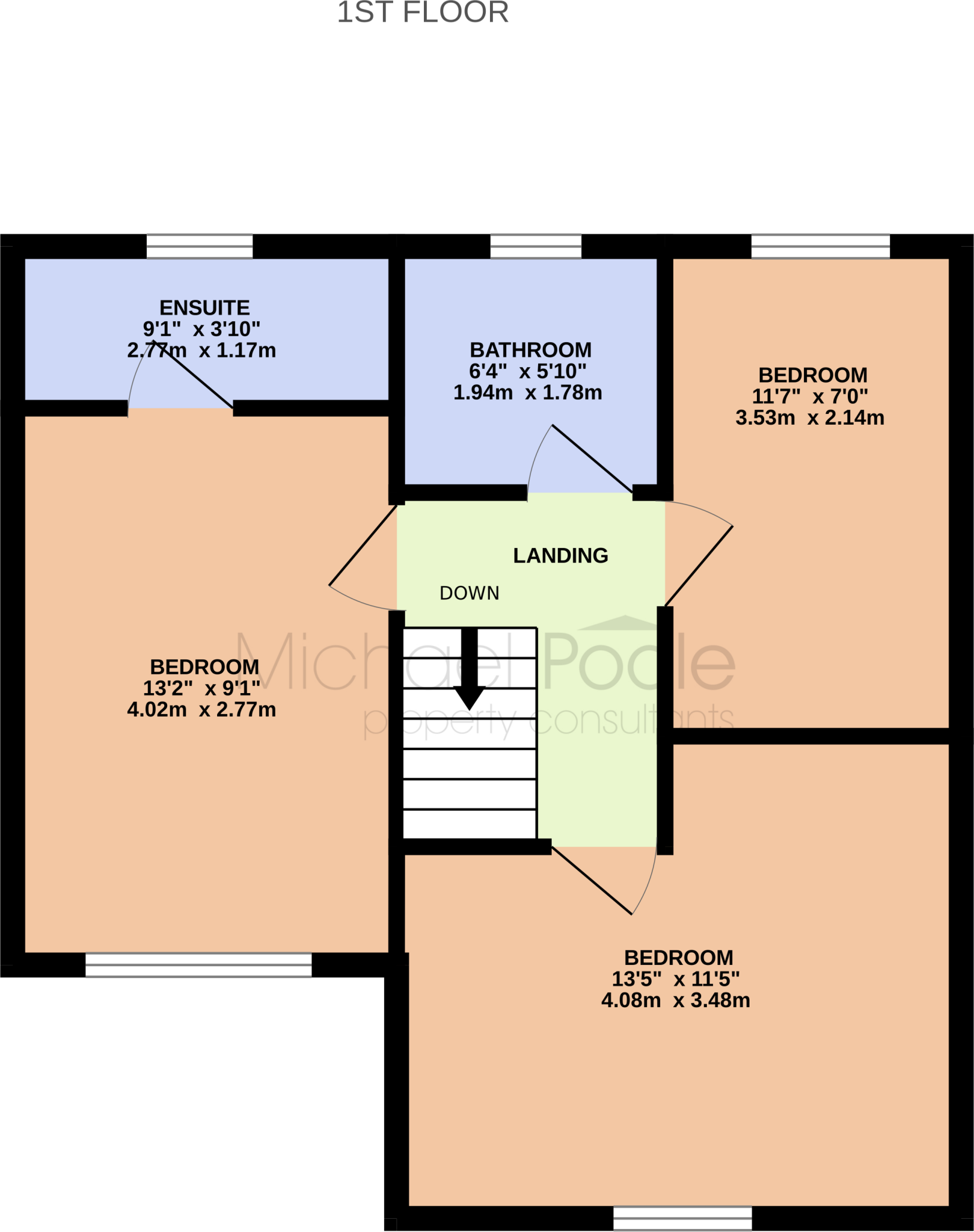 Mount Grace Drive, Middlesbrough floorplan