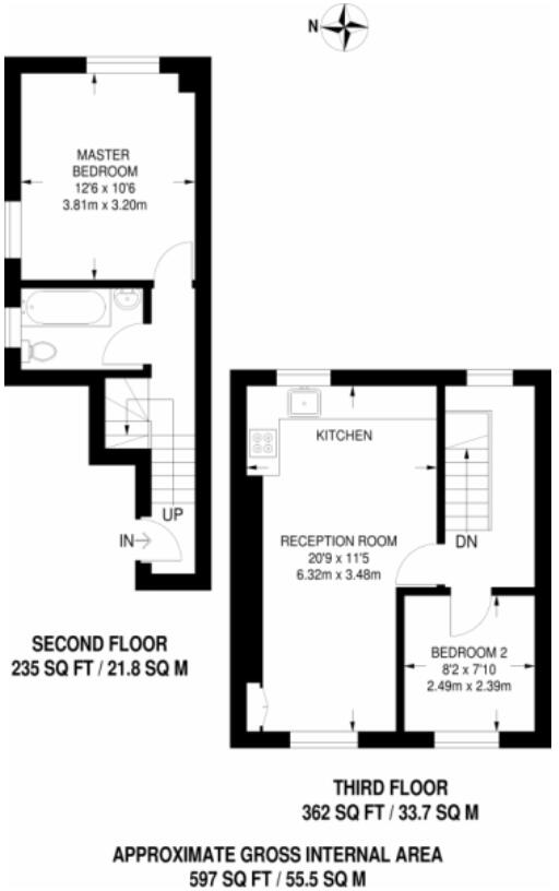 Ilderton Road Peckham SE15 floorplan