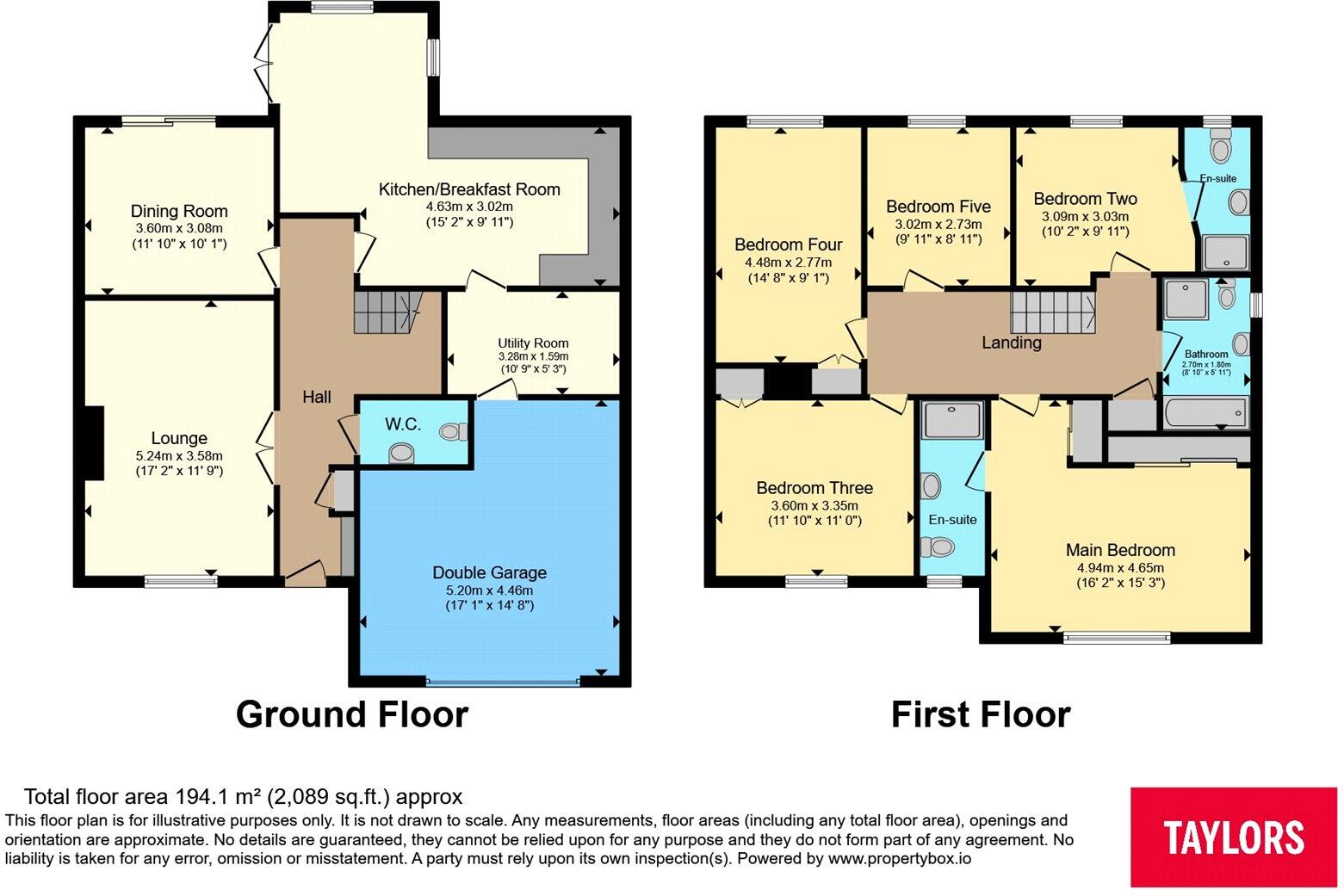 Johnson Road, Emersons Green, Bristol, BS16 floorplan