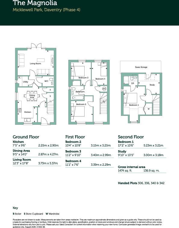 Ashby Road,
Daventry,
NN11 8JZ floorplan