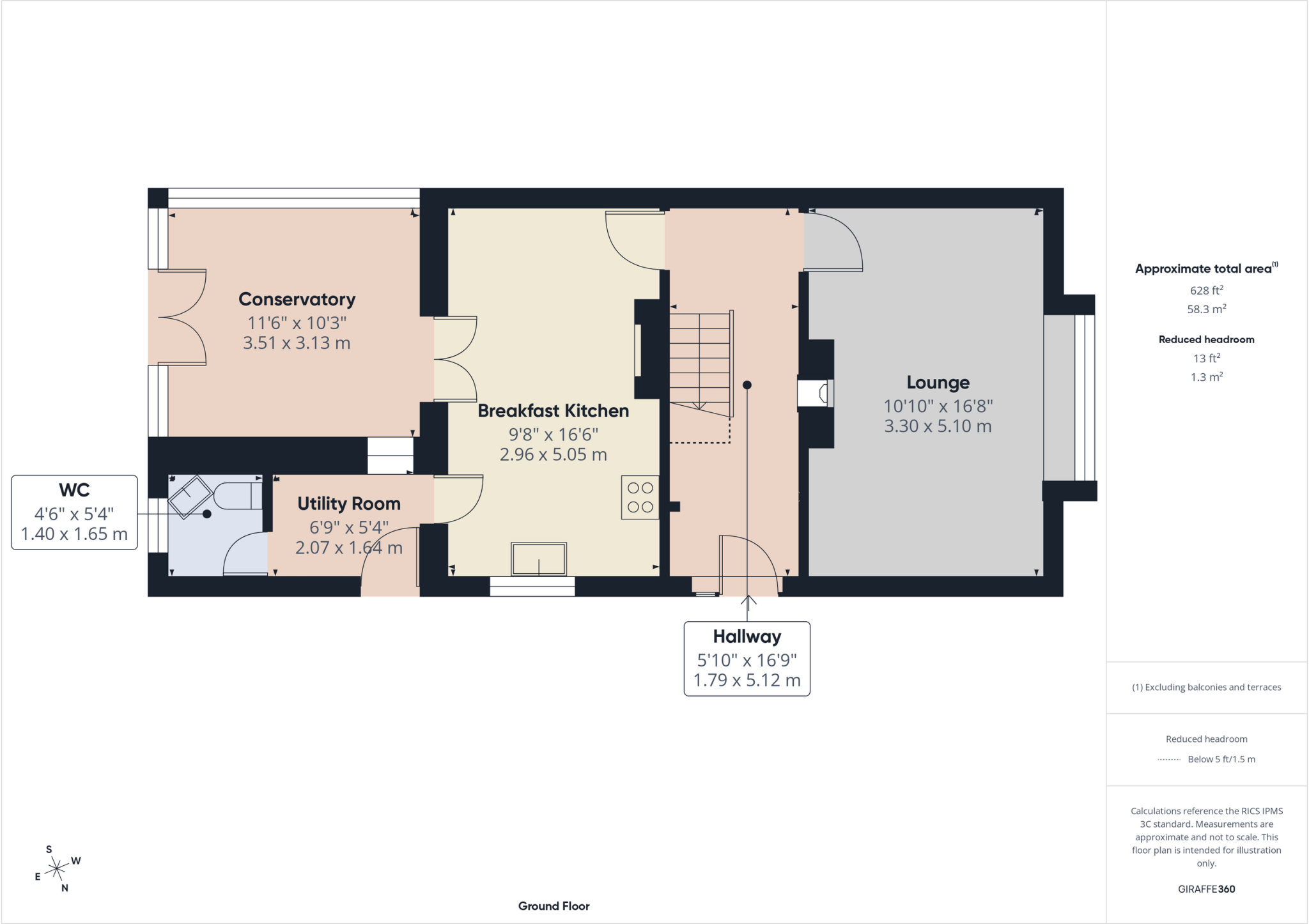 Firs Crescent, Allestree floorplan