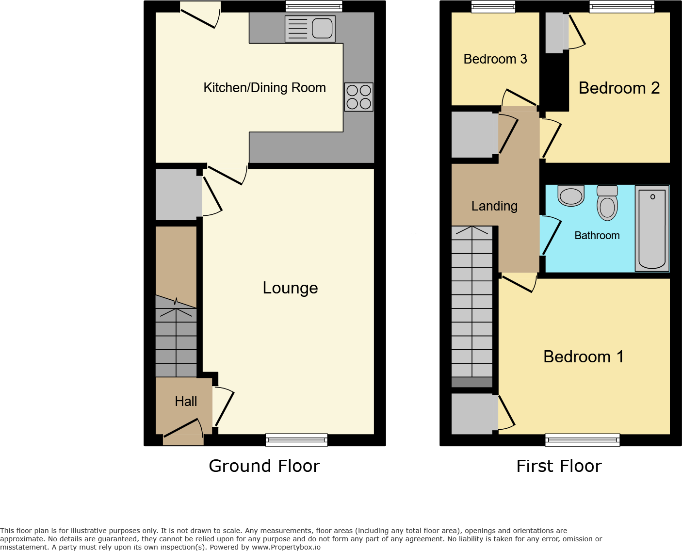14 Morton Gardens, Hillmorton, Rugby, Warwickshire CV21 3TG floorplan
