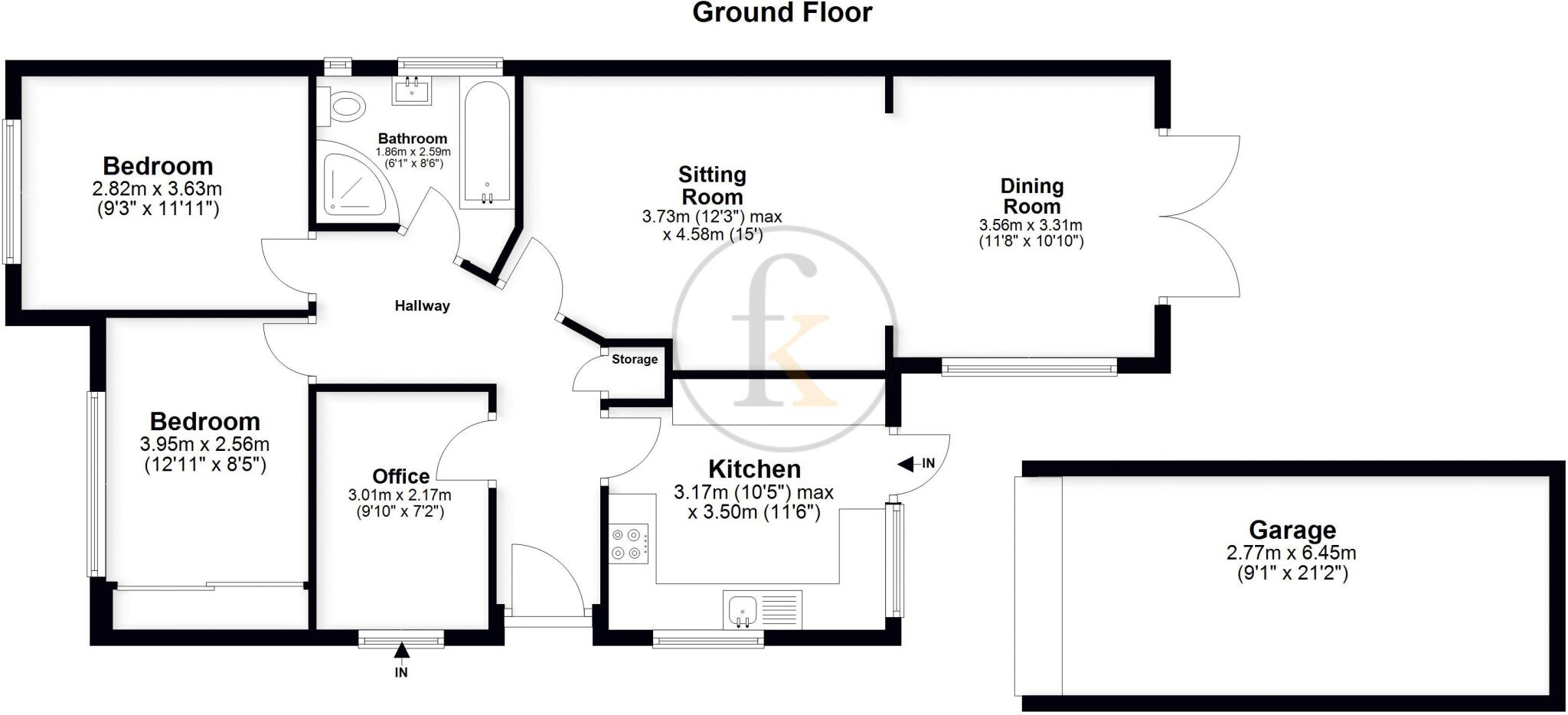 St. Johns Avenue, Purbrook floorplan