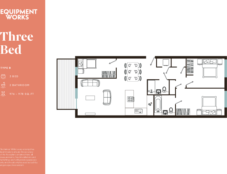 Flat C307, Equipment Works, 2 Vanguard Way, London, E17 6DL floorplan