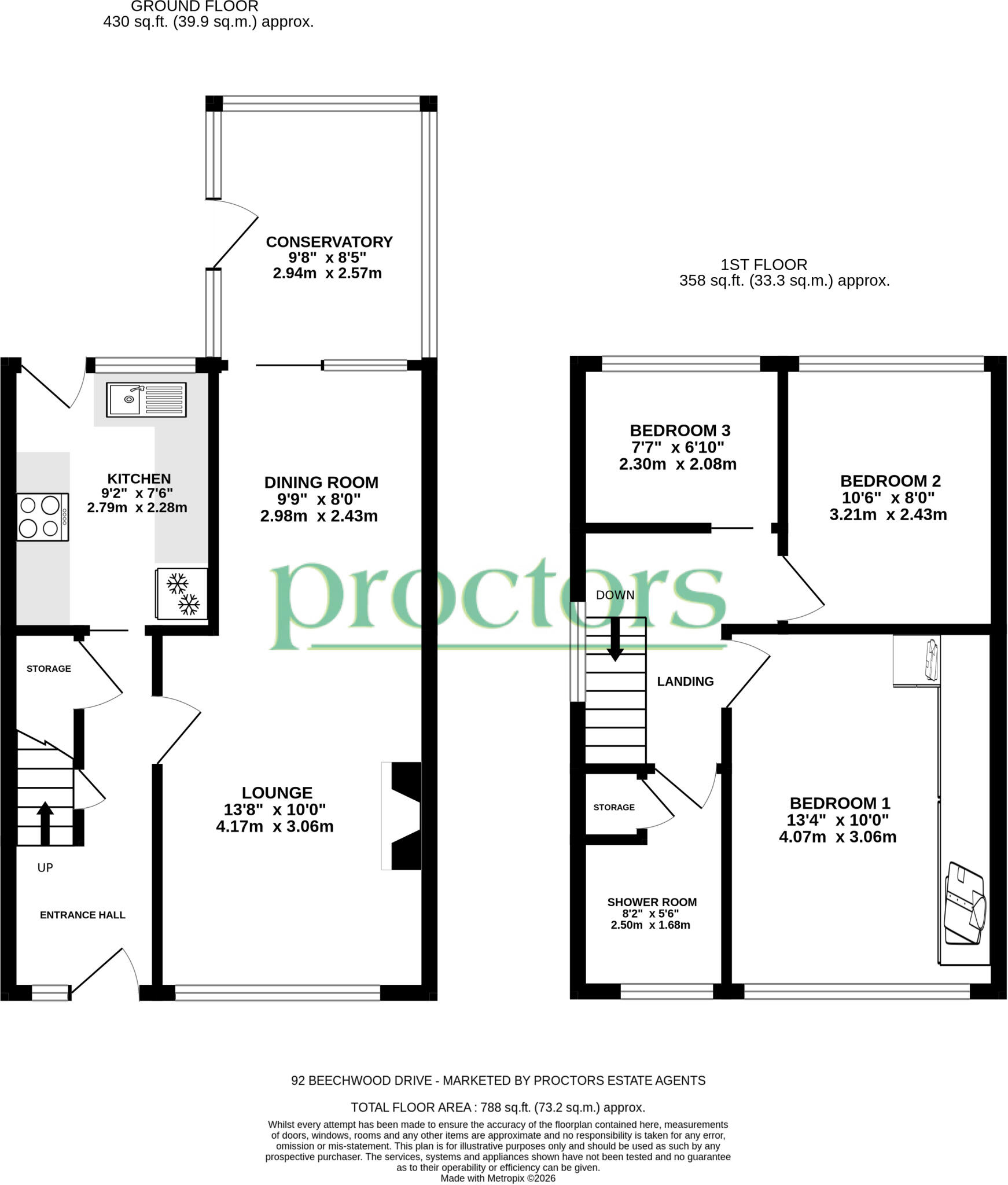 Beechwood Drive, Blackburn floorplan
