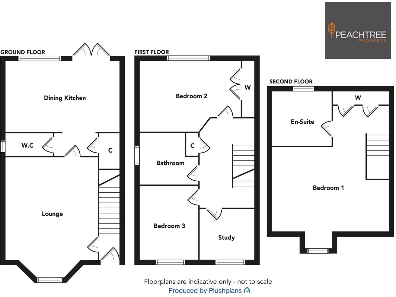 Langroods Circle, Paisley, Renfrewshire floorplan