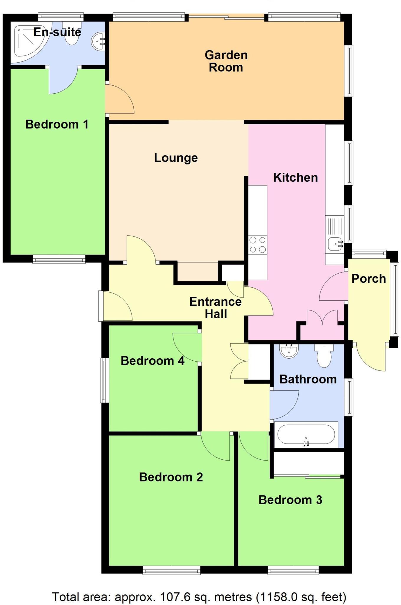 Station Road, Sibsey, PE22 floorplan