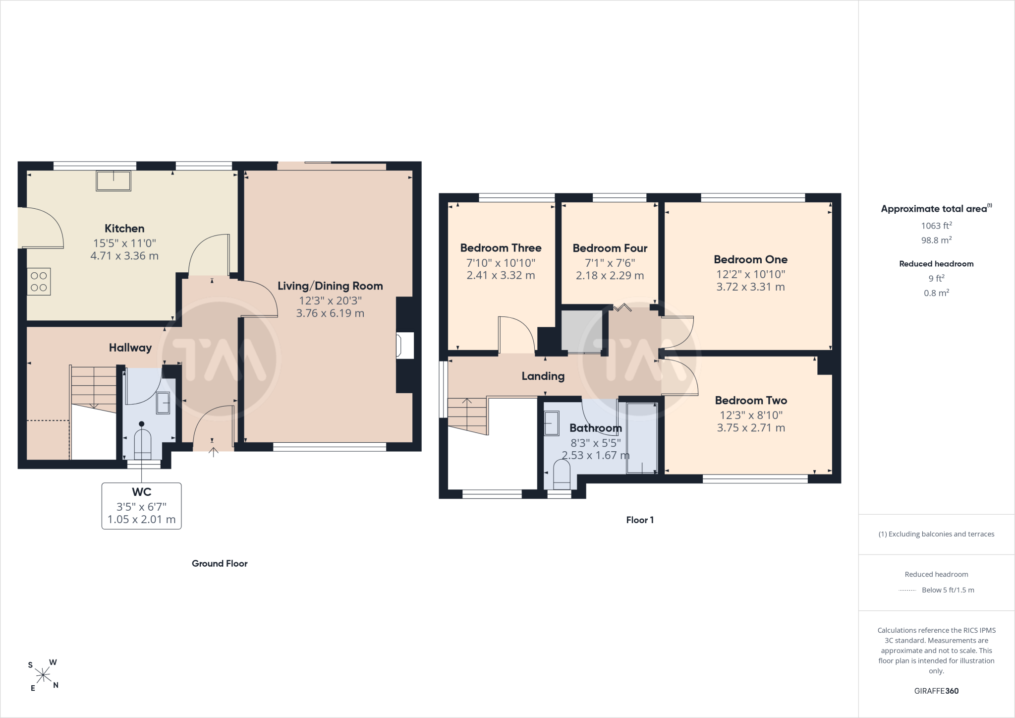 Pennington Road, Hartford, Huntingdon, Cambridgeshire, PE29 floorplan