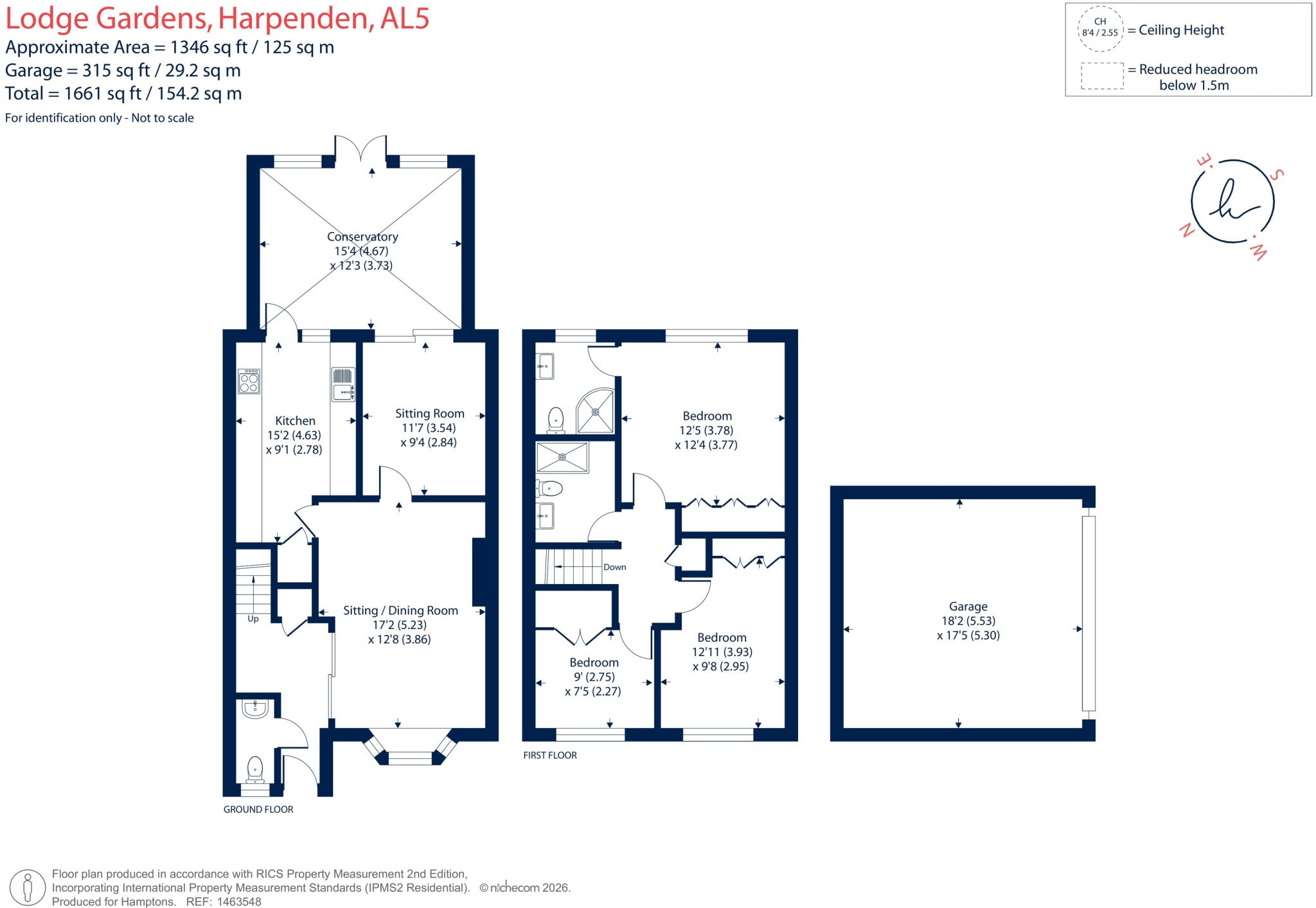 Lodge Gardens, Harpenden, AL5 floorplan