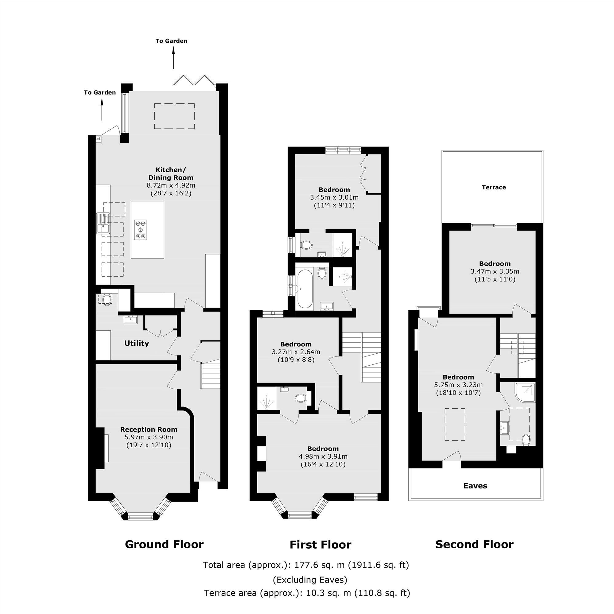 Whateley Road, East Dulwich floorplan
