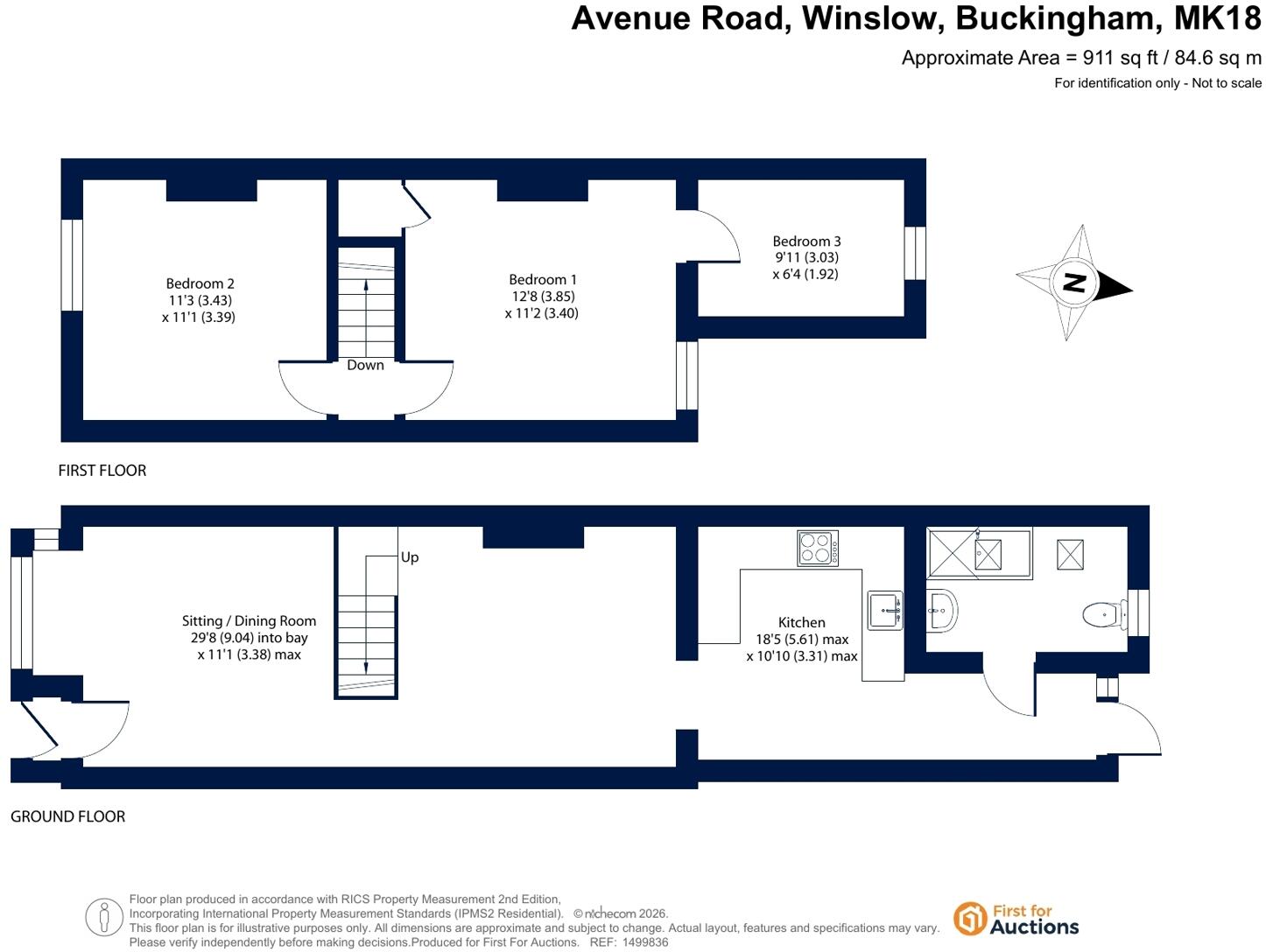 Avenue Road, Winslow, Buckingham floorplan