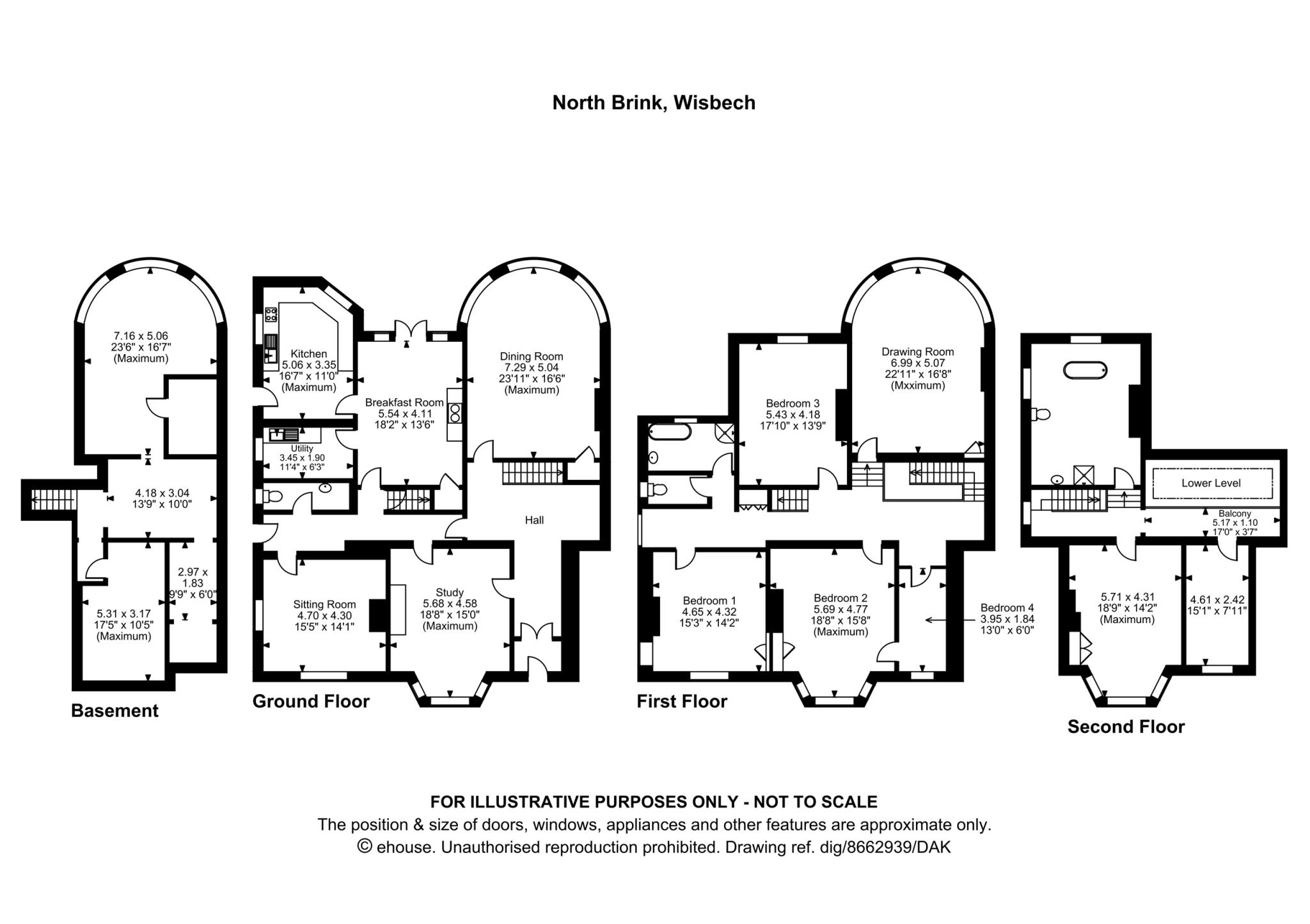 North Brink, Wisbech floorplan