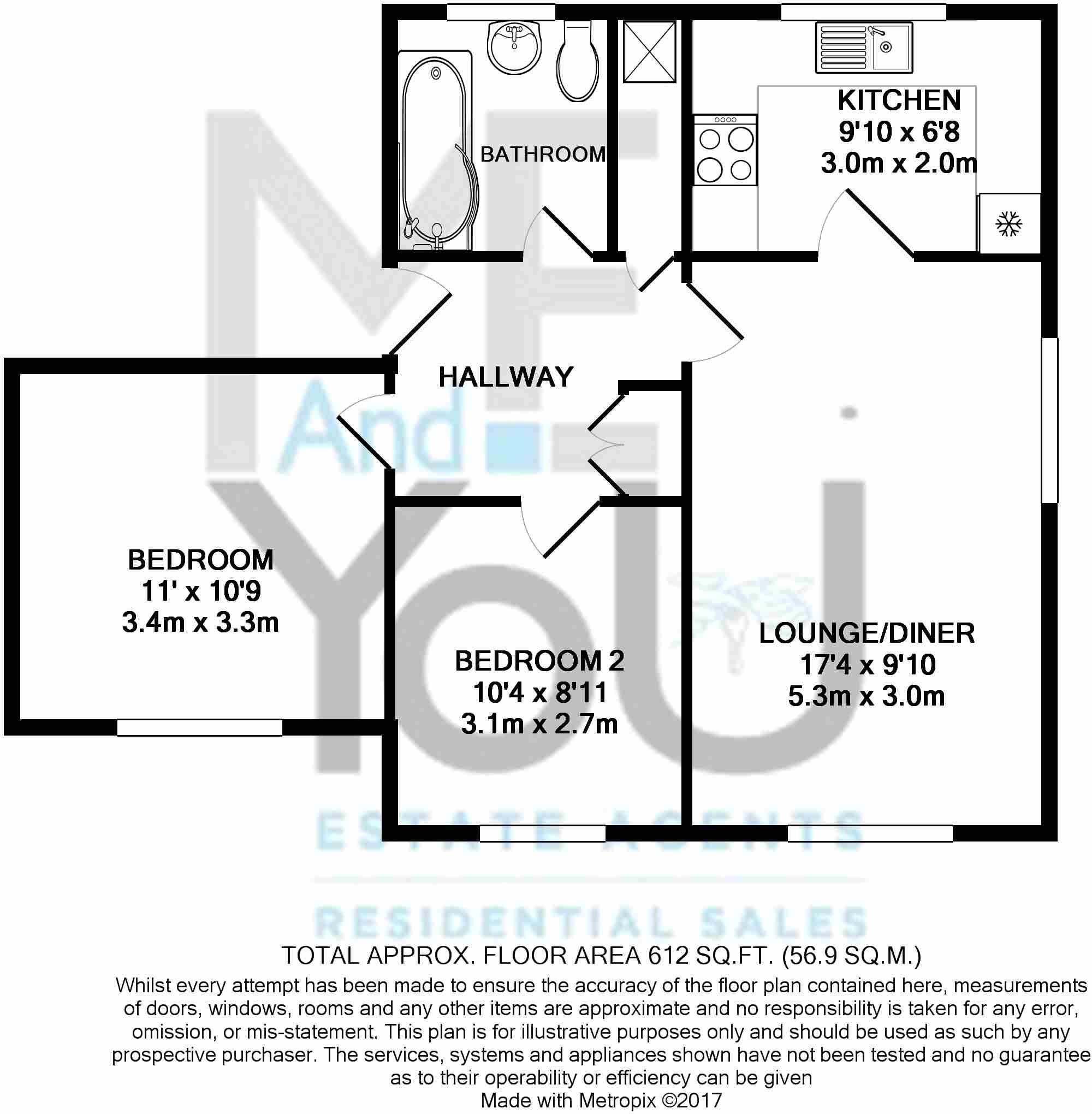 Millbrook Street, Cheltenham, GL50 3RR floorplan