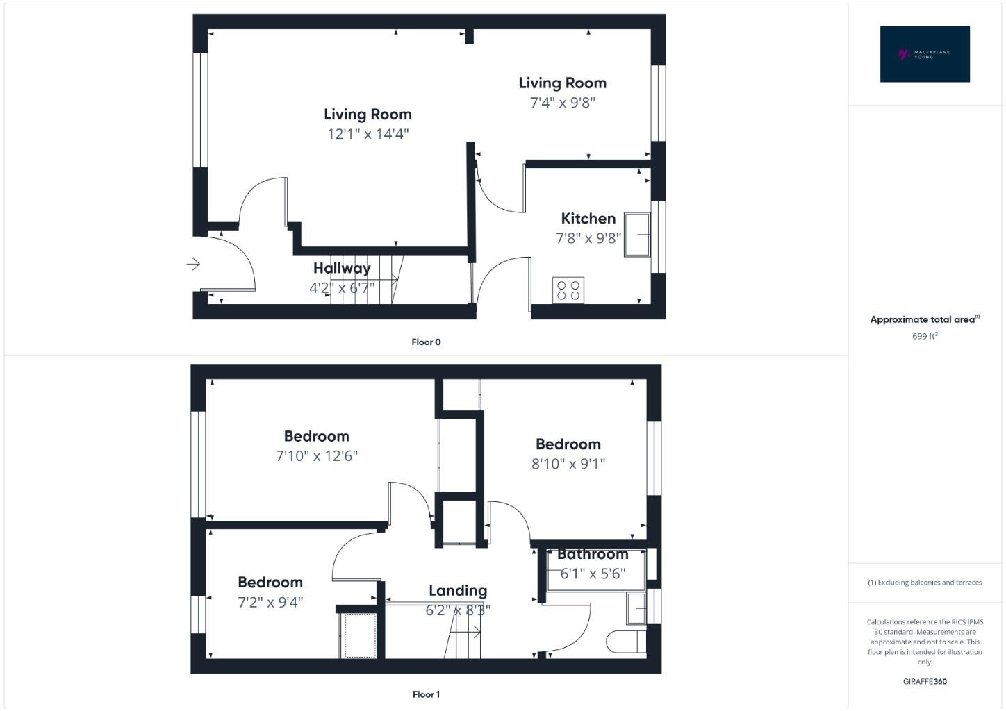 Braeview Road, Paisley, PA2 floorplan