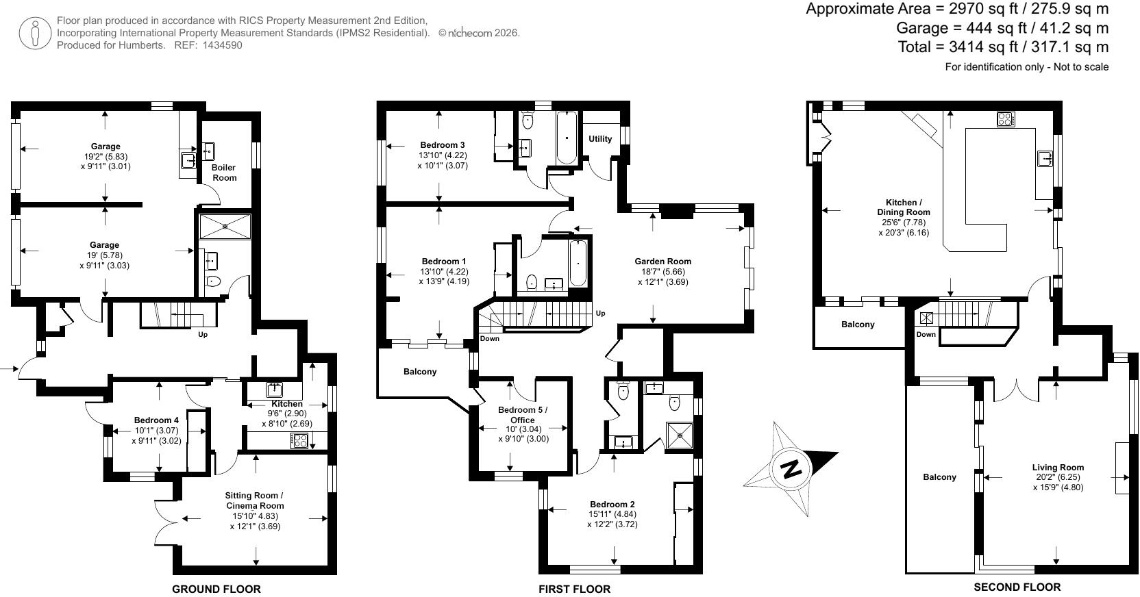Old Beer Road, Seaton, Devon floorplan