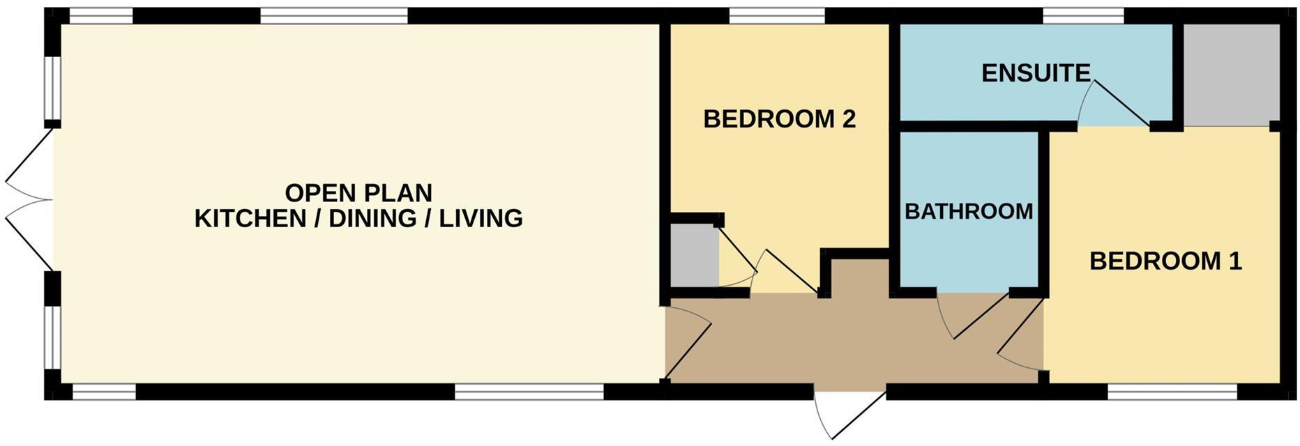 The Island, Tallington Lakes, MARKET DEEPING floorplan