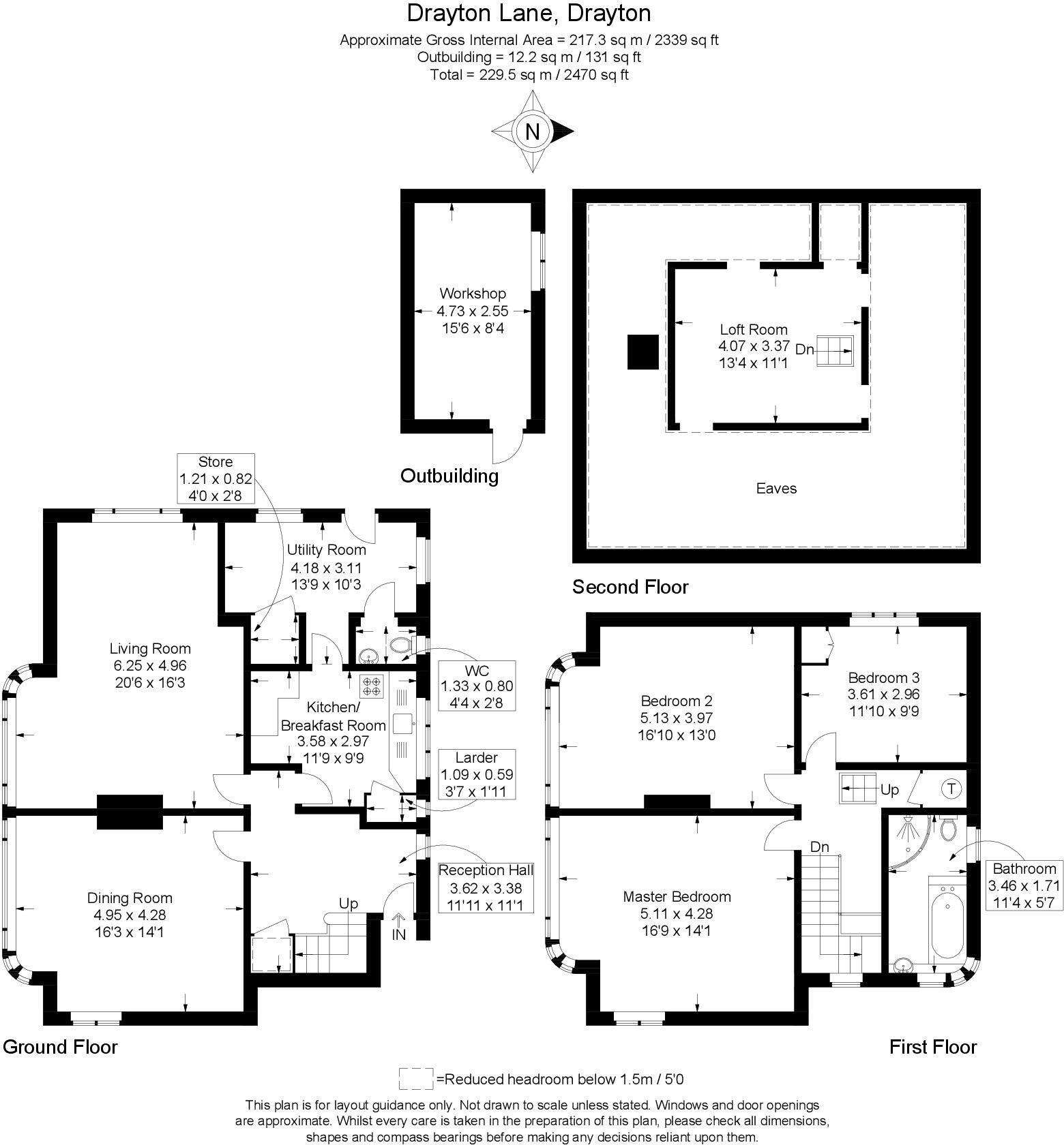 Drayton Lane, Drayton floorplan