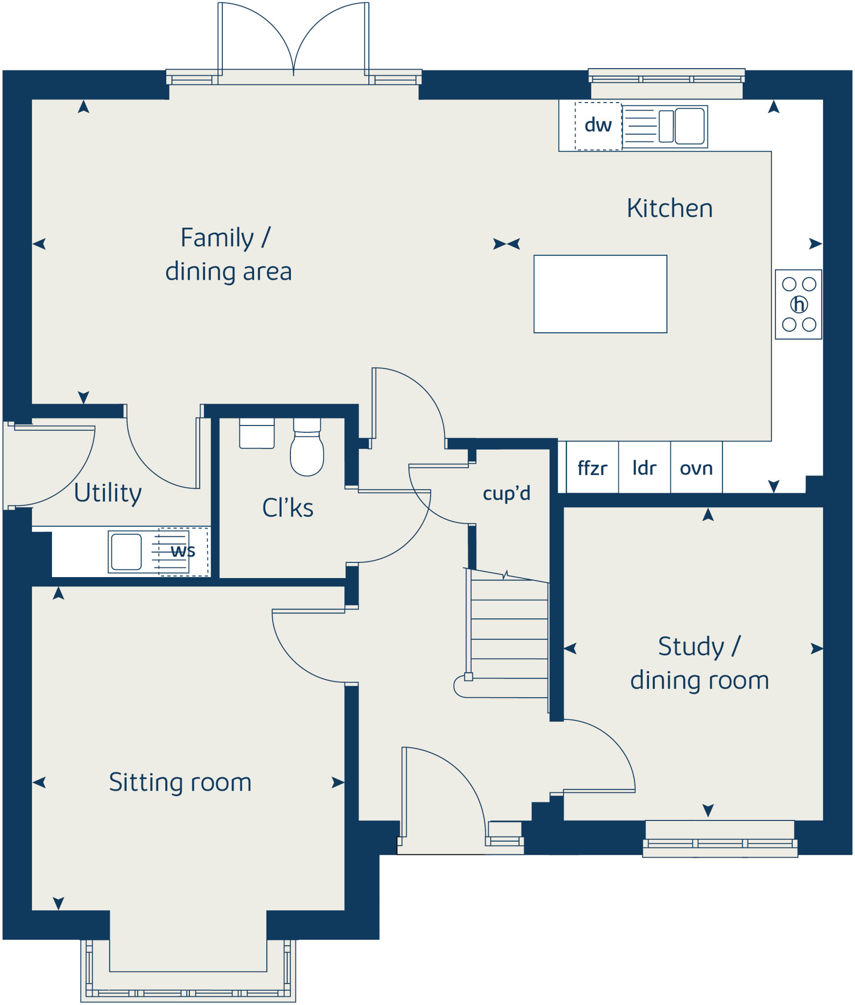 16 Swan Gardens
Bexhill-on-Sea
East Sussex
TN40 2GA floorplan