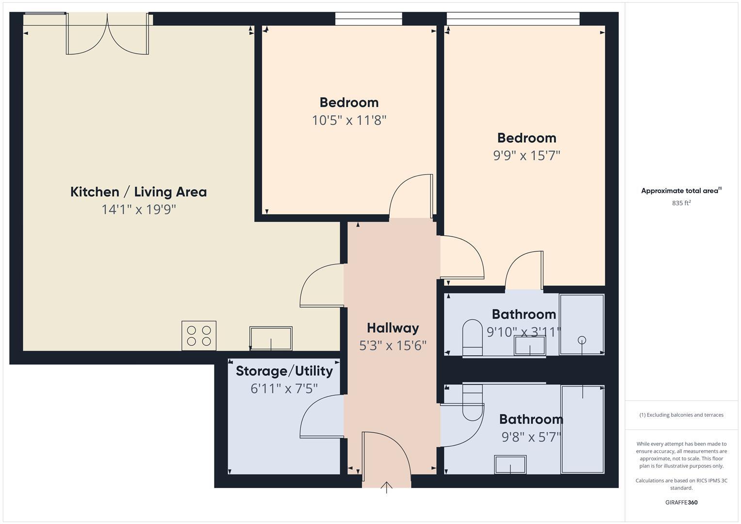 Hoffmanns Way, Chelmsford floorplan