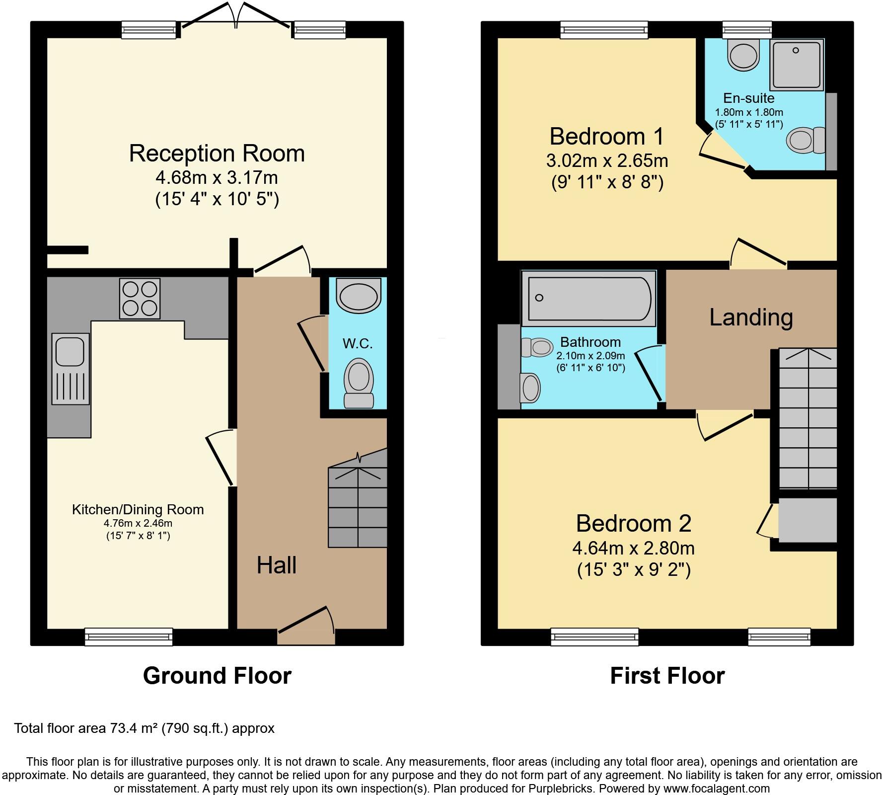 Rhodri Morgan Way, Cardiff, CF11 floorplan