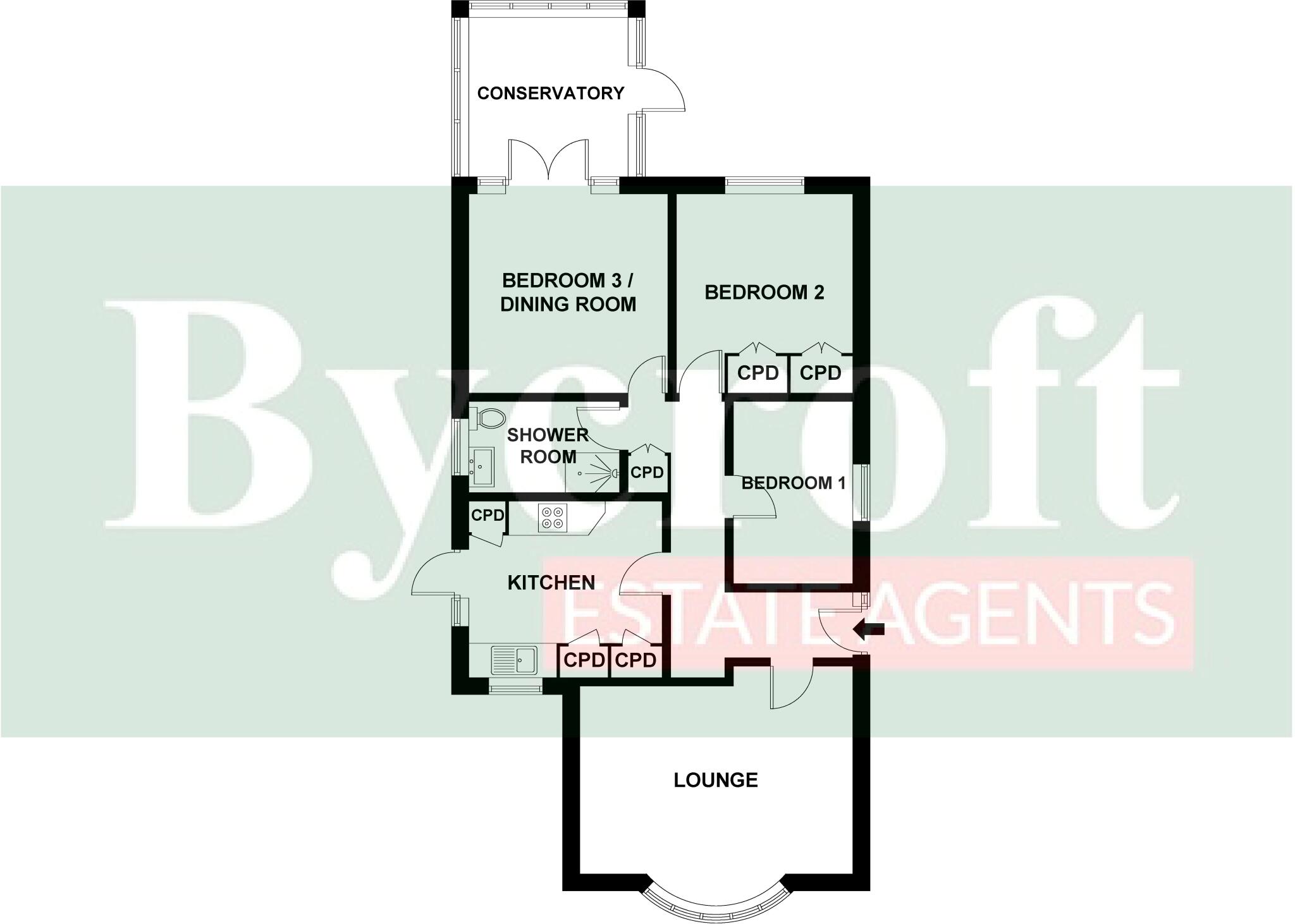Crosstead, Great Yarmouth/Caister Border floorplan