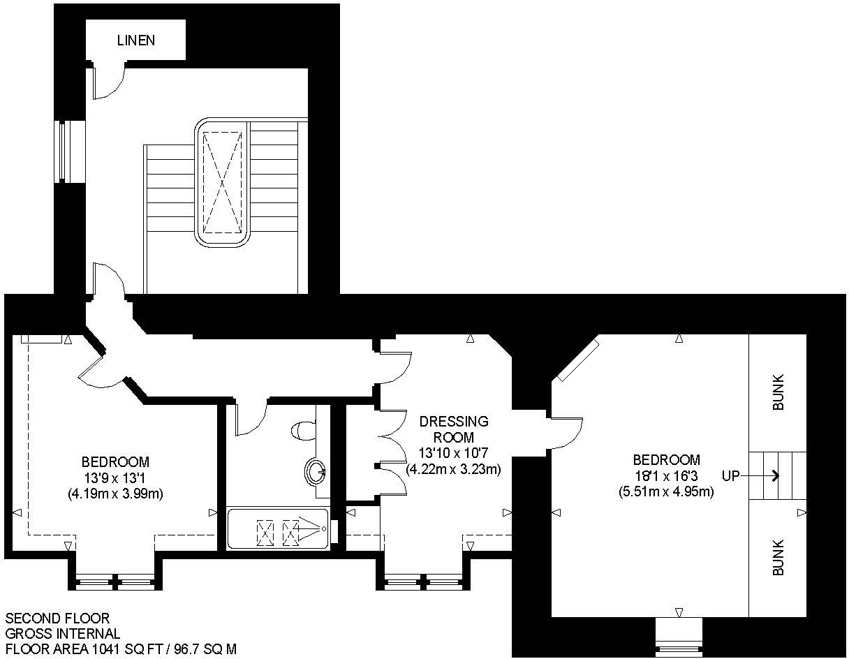 Whittingehame House, Flat 4, East Linton, East Lothian floorplan