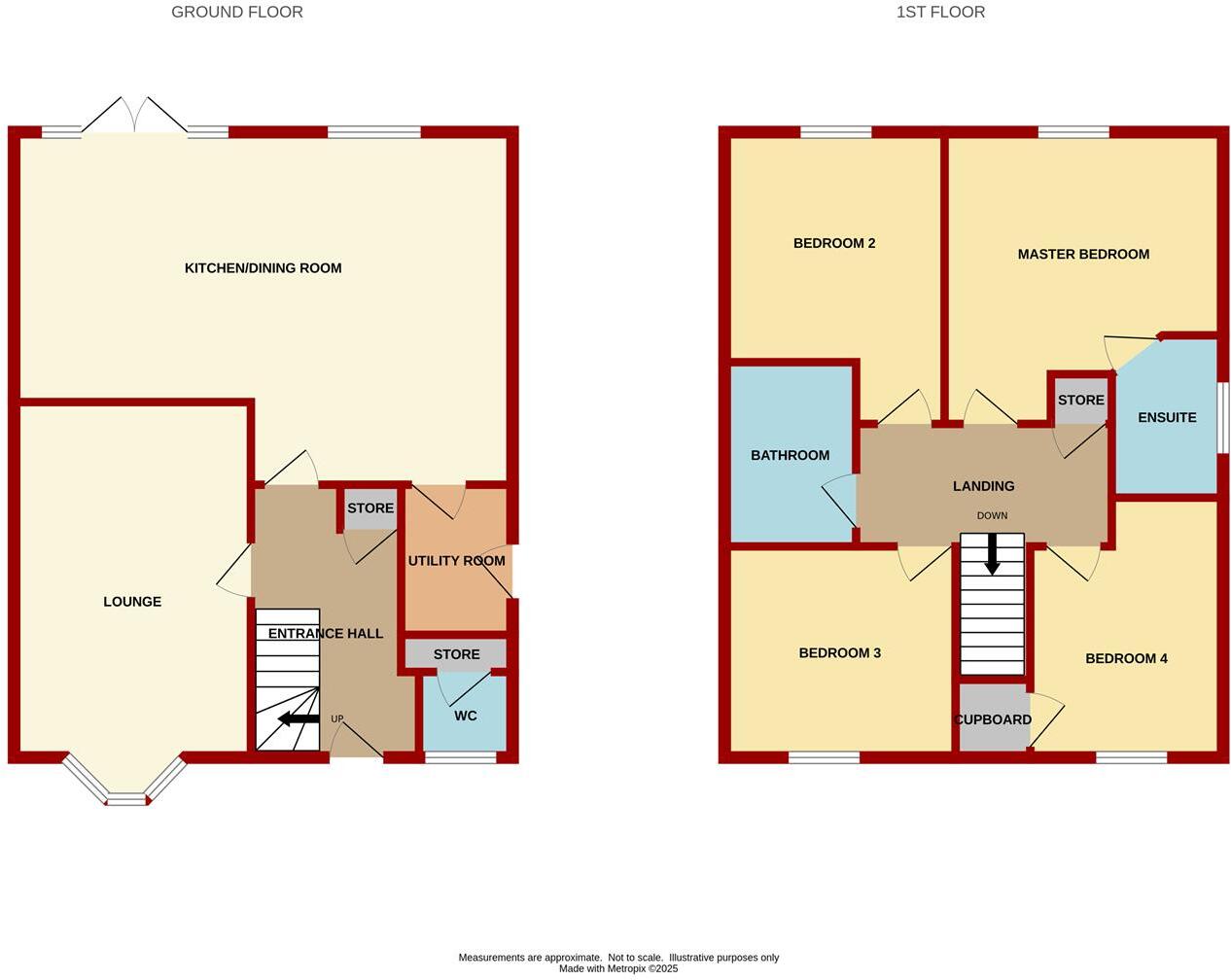 Peregrine Close, Newent floorplan
