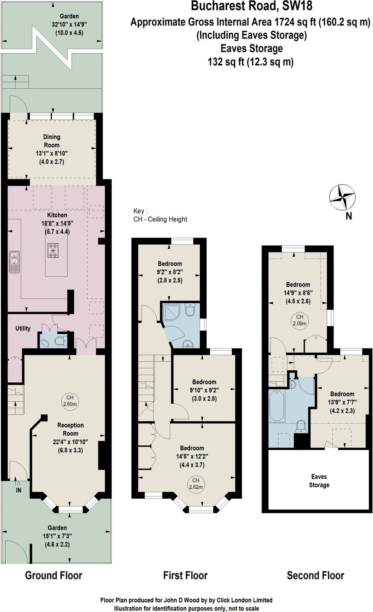 Bucharest Road, London, SW18 floorplan