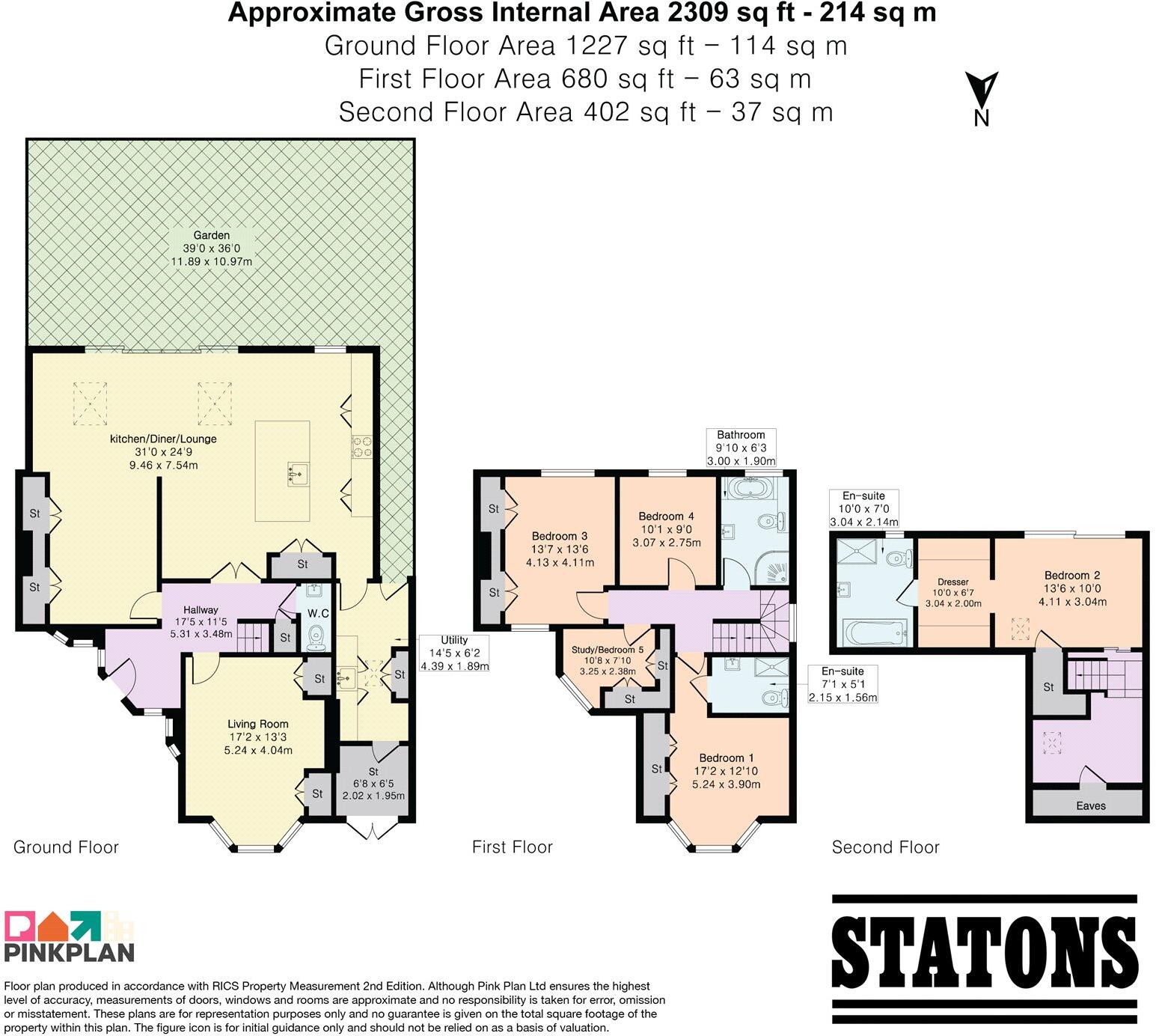 Friary Road, North Finchley, London, N12 floorplan