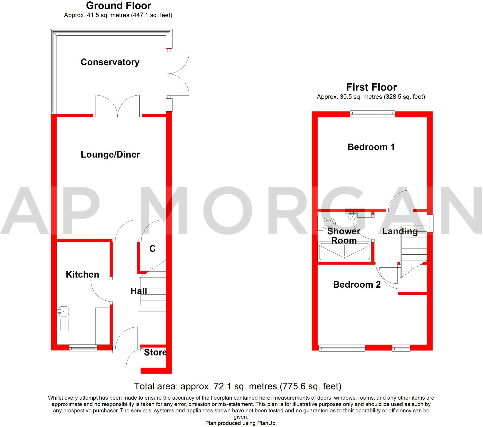 Bluebell Croft, Northfield, Birmingham, West Midlands, B31 floorplan