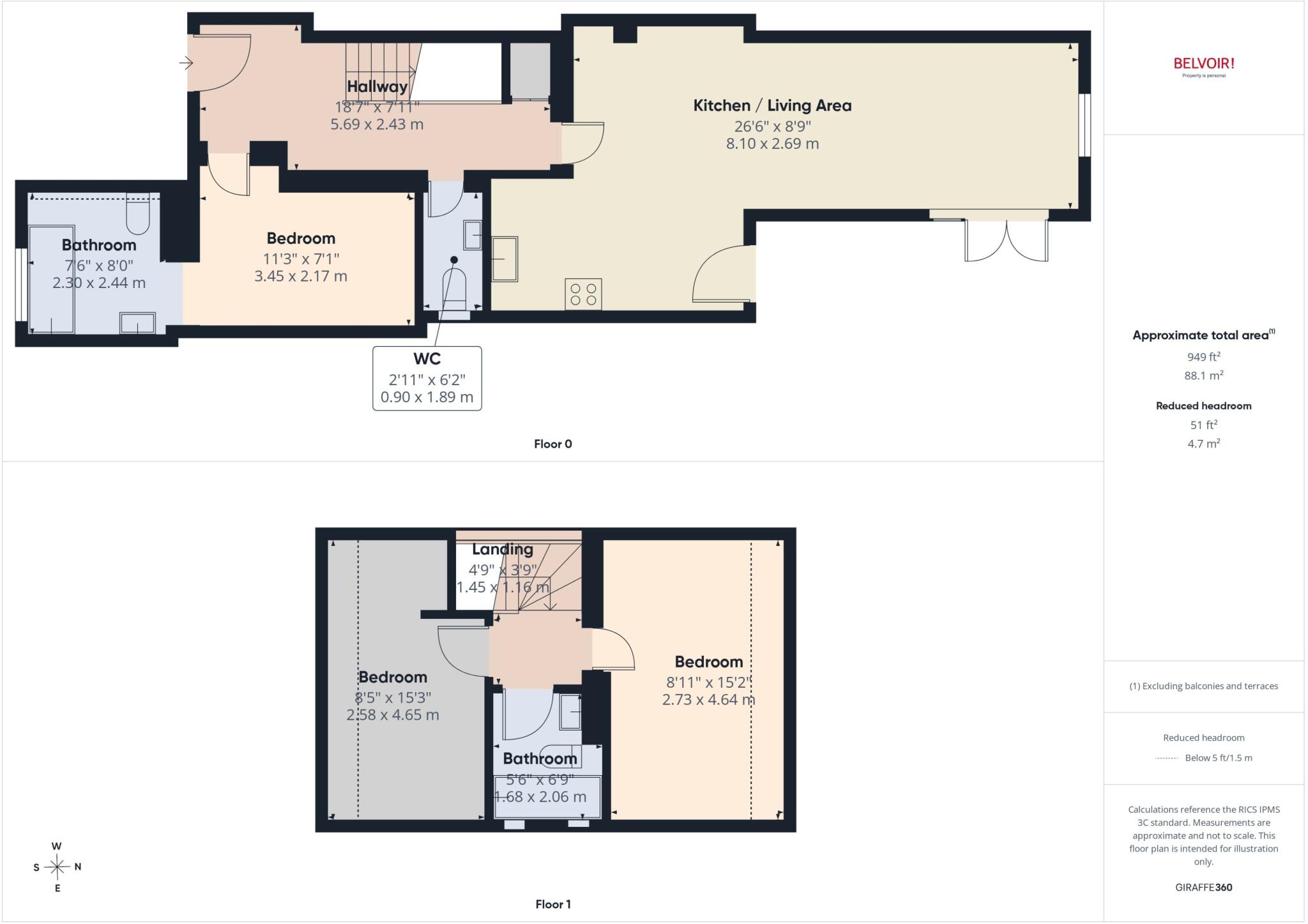 Old Barn Old Grange Close, Calcot, Reading, RG31 floorplan