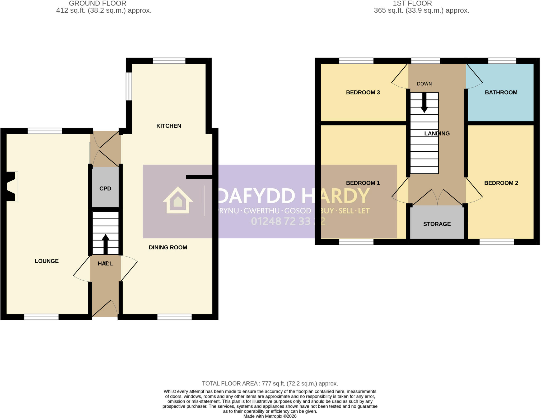 Llaneilian Road, Amlwch, Isle of Anglesey, LL68 floorplan
