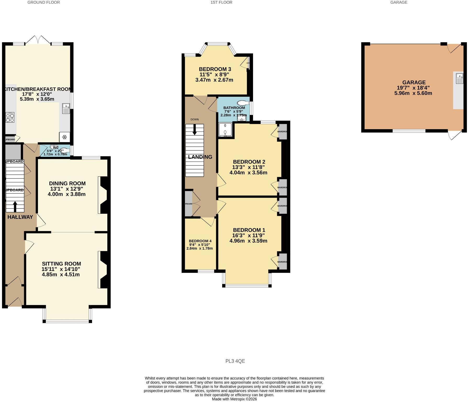 Peverell Park Road, Plymouth, PL3 floorplan