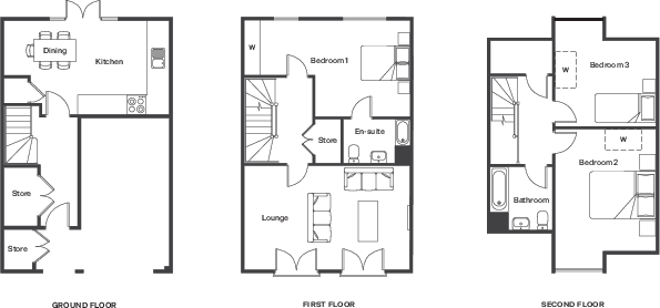 Ragstone Avenue, Swanscombe, Kent, DA10 floorplan