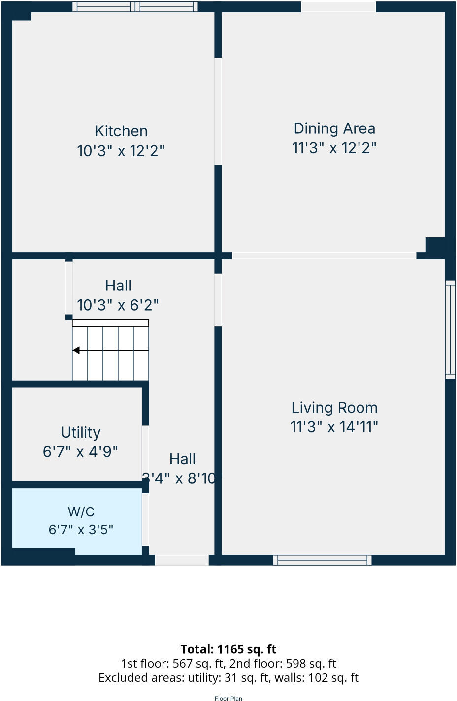 Custley Hey, Stockbridge Village, Liverpool, Merseyside, L28 floorplan