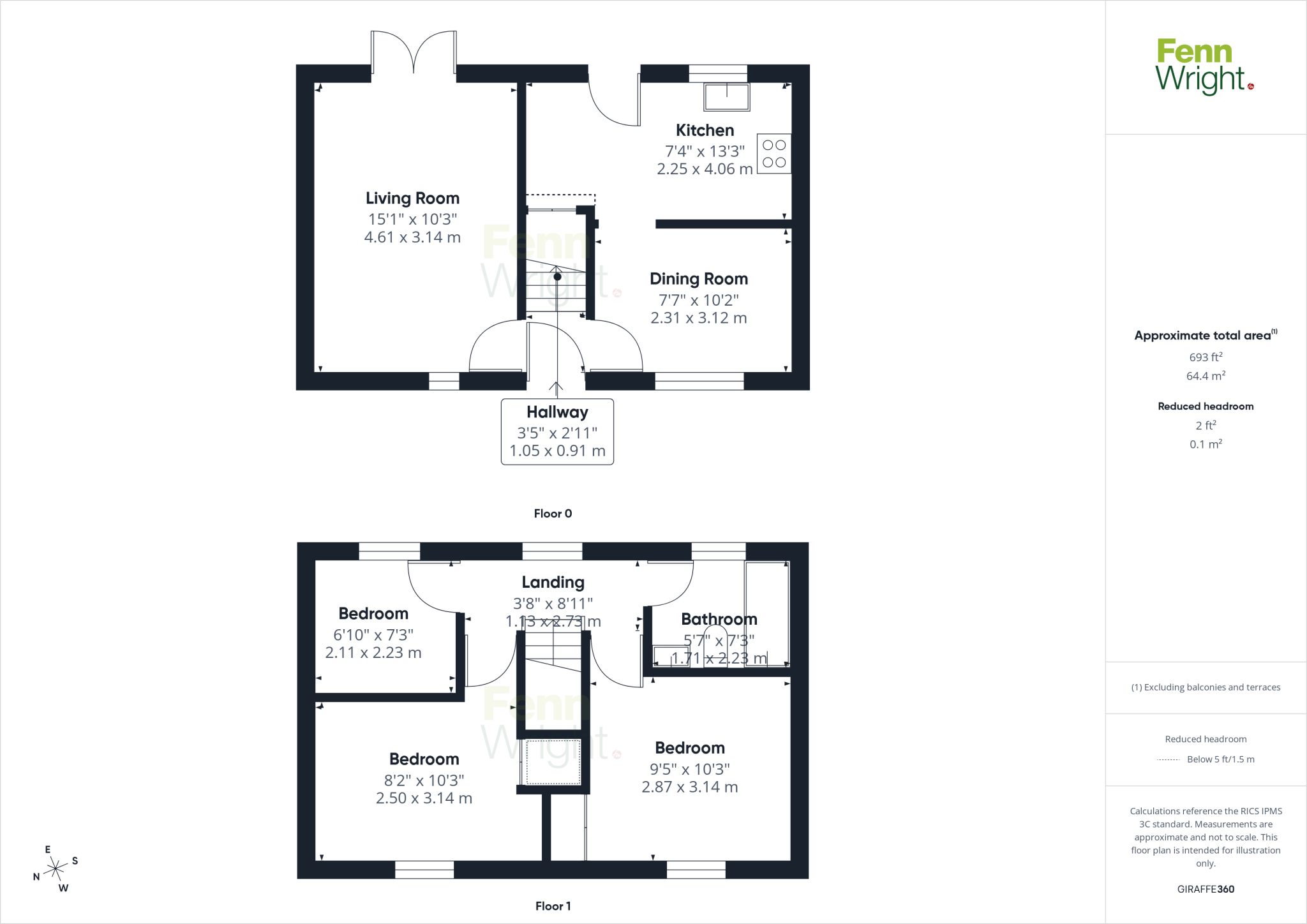 Hampstead Avenue, Clacton-on-Sea, Essex, CO16 floorplan