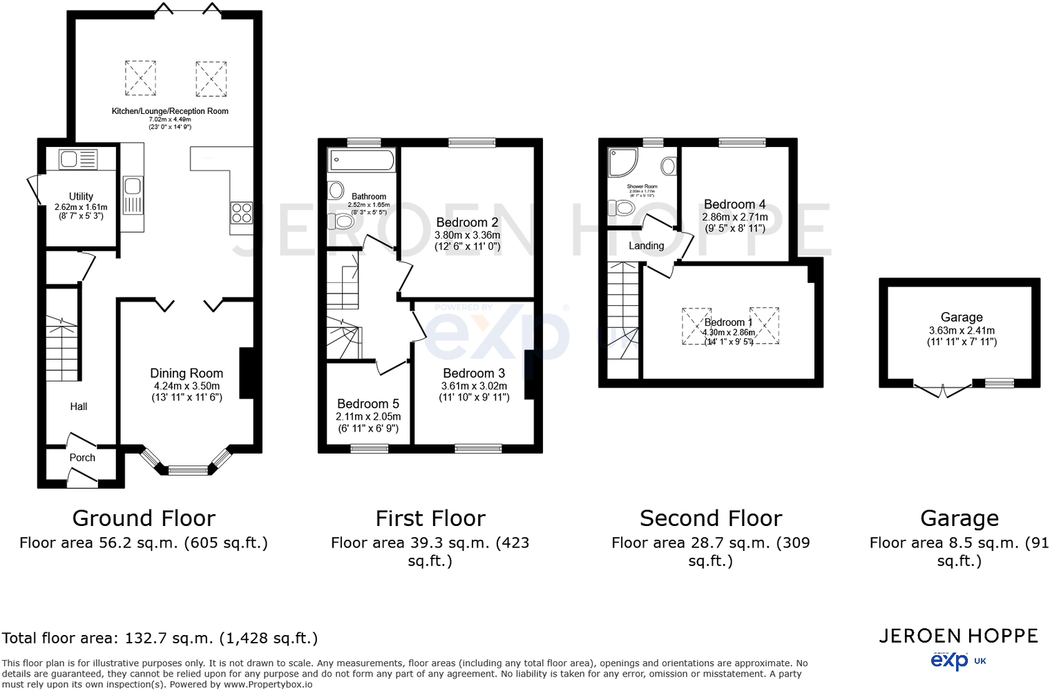 Broadwater Road, Tooting SW17 floorplan