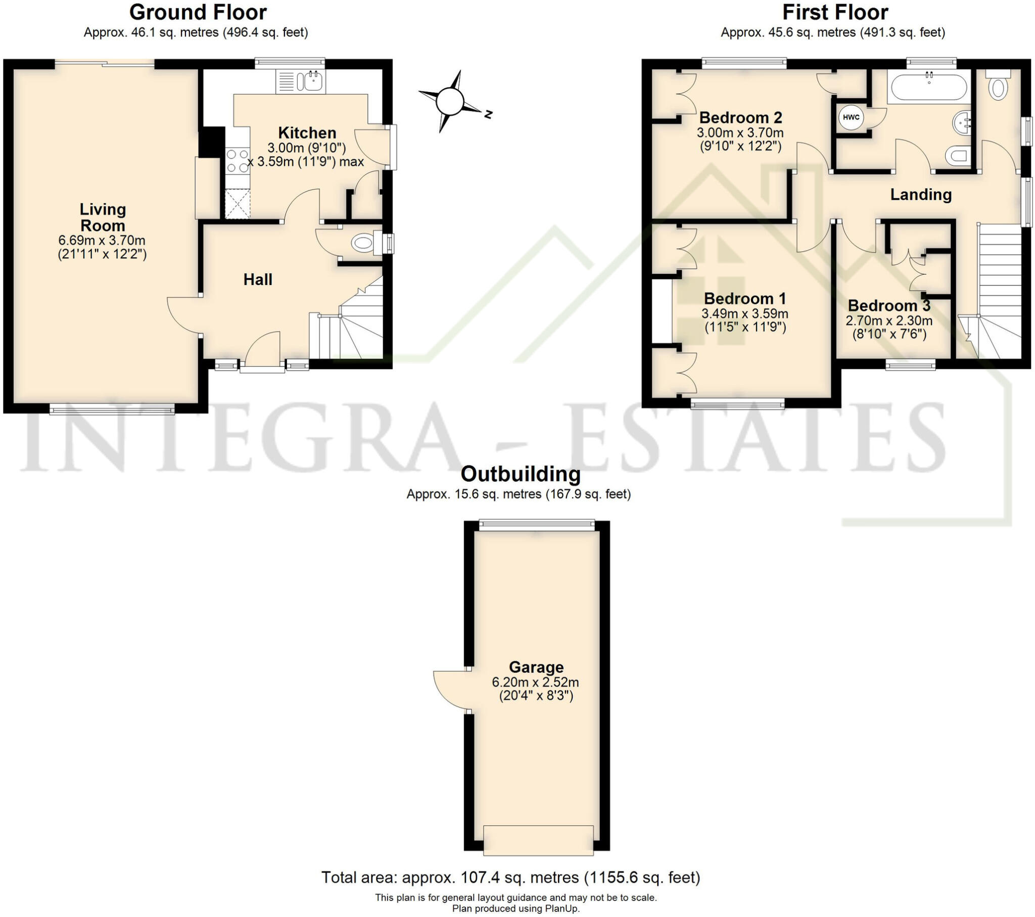 Chestnut Grove, South Croydon, CR2 floorplan