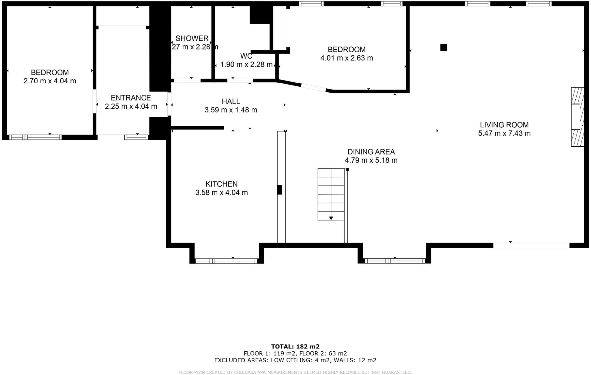 Ysgubor Cae'R Blaidd, Ffestiniog, Blaenau Ffestiniog floorplan