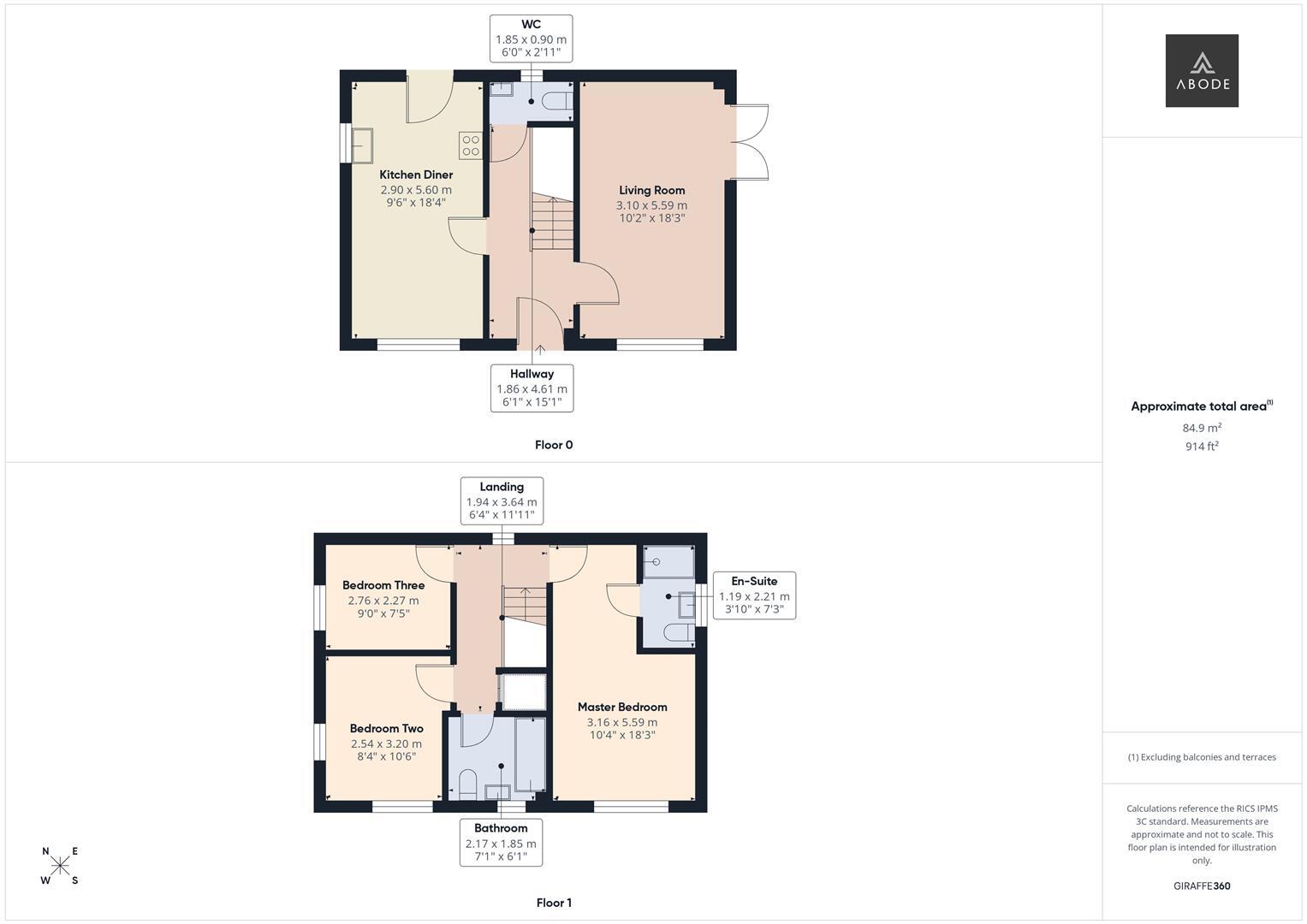 Upton Drive, Stretton, Burton-On-Trent floorplan