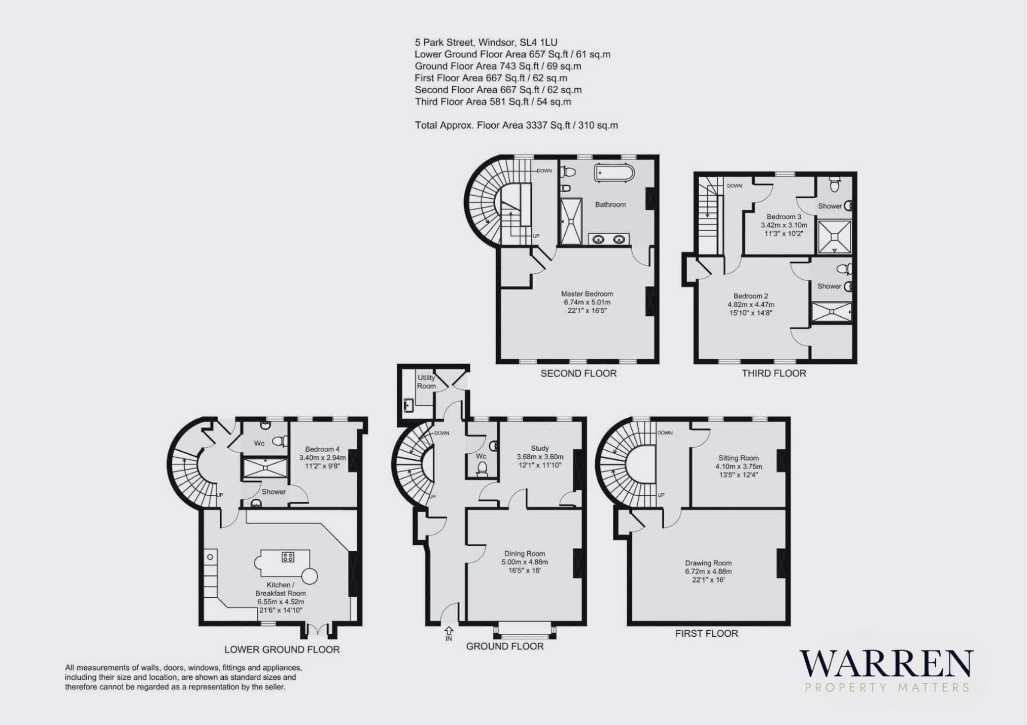 Park Street, Windsor, Berkshire, SL4 floorplan