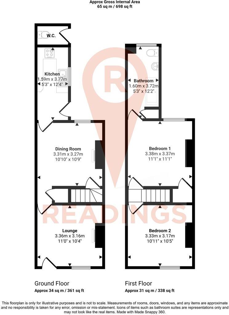 Maynard Road, Leicester floorplan