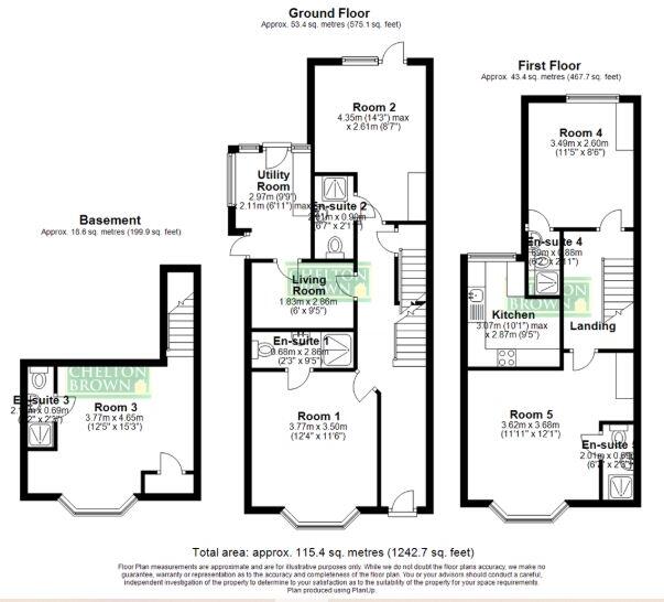 Beech Avenue, Northampton, Northamptonshire, NN3 floorplan